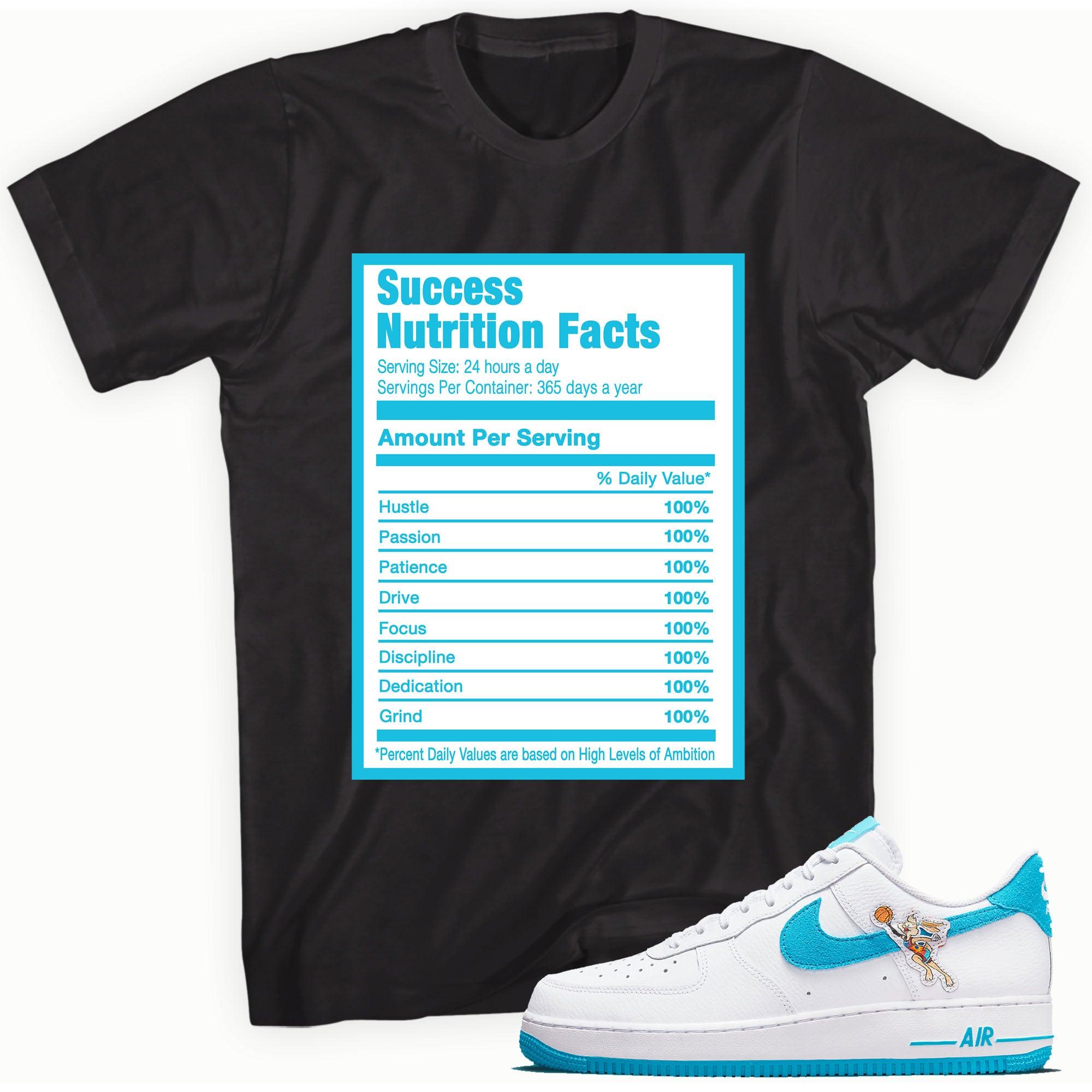 Success Nutrition Shirt Nike Air Force 1 Low Hare Space Jam photo