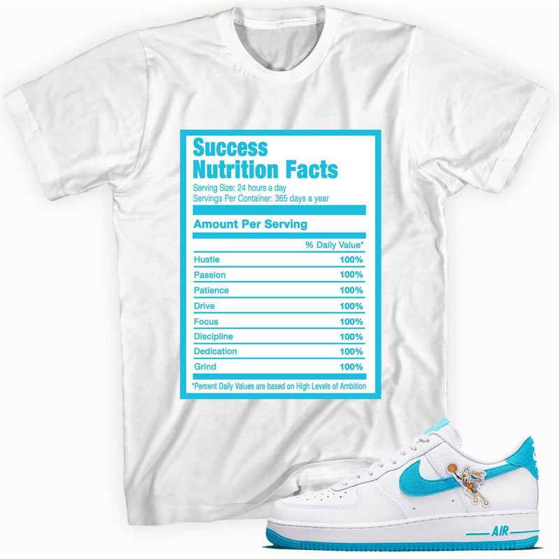 Success Nutrition Sneaker Tee Nike Air Force 1 Low Hare Space Jam photo