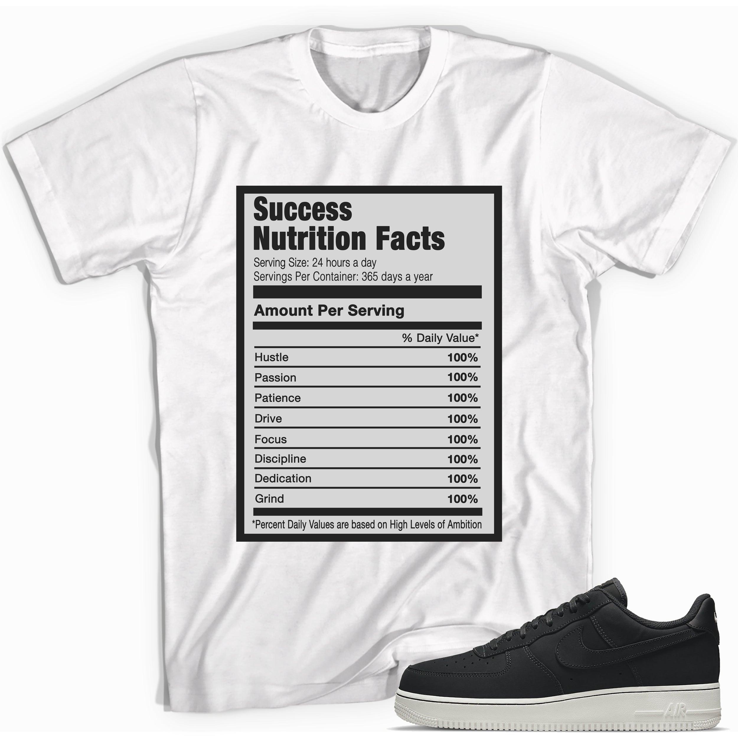 Success Nutrition Sneaker Tee Air Force 1 Low LX Off Noir Black photo