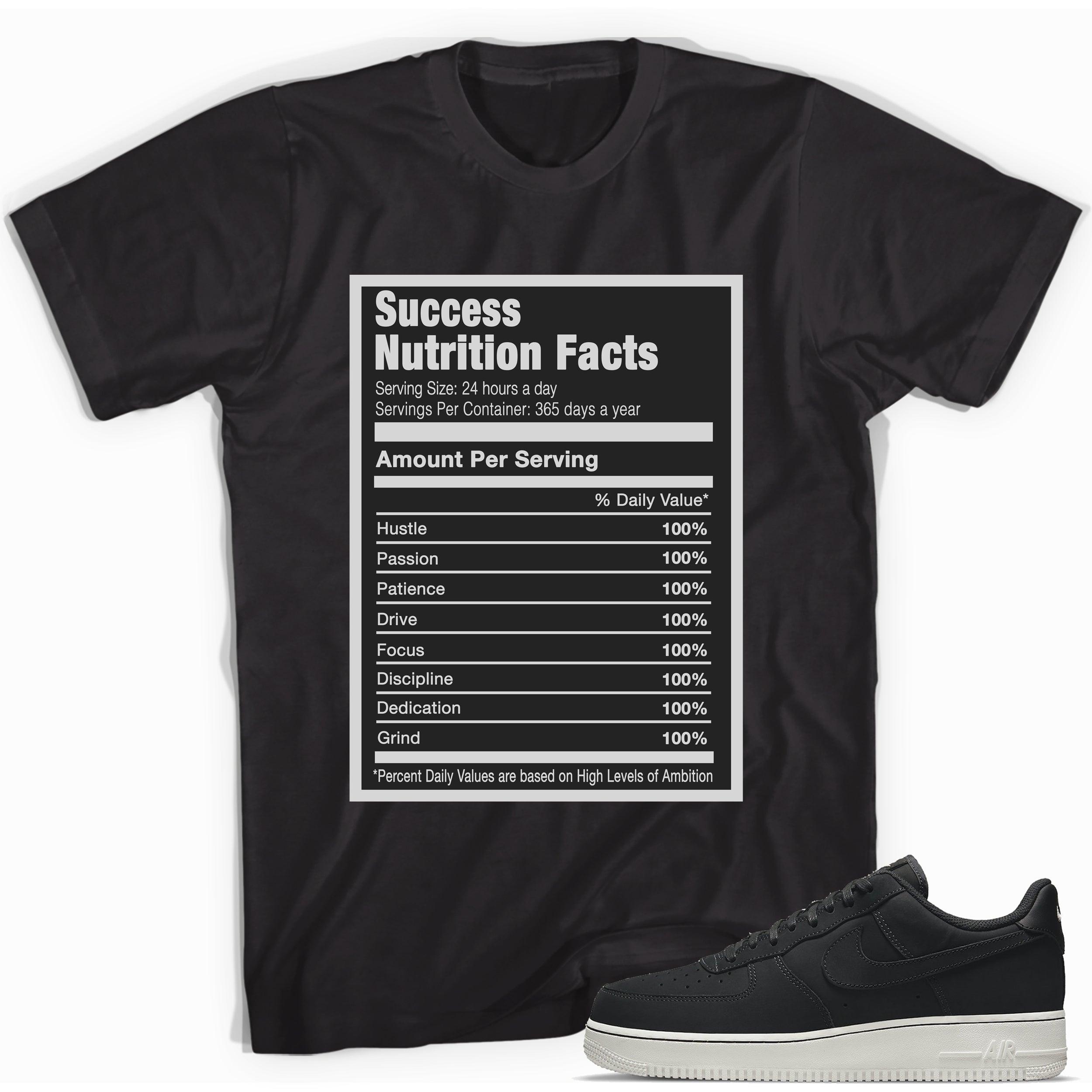 Success Nutrition Shirt Nike Air Force 1 Low LX Off Noir Black photo