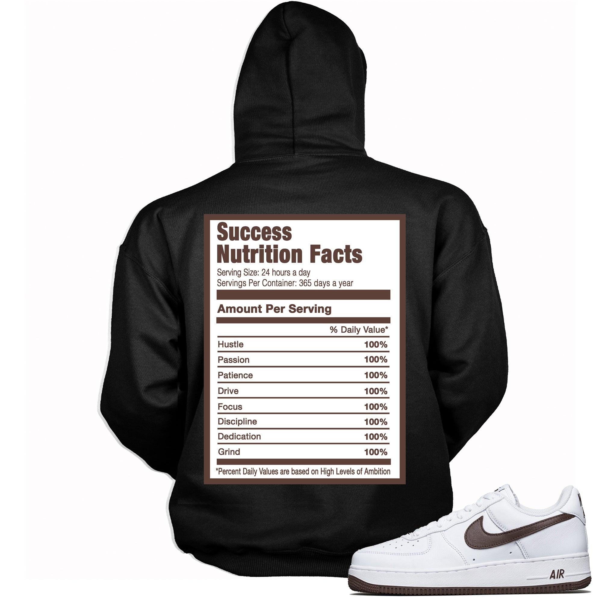 Success Nutrition Sneaker Sweatshirt Nike Air Force 1 Low White Chocolate photo 