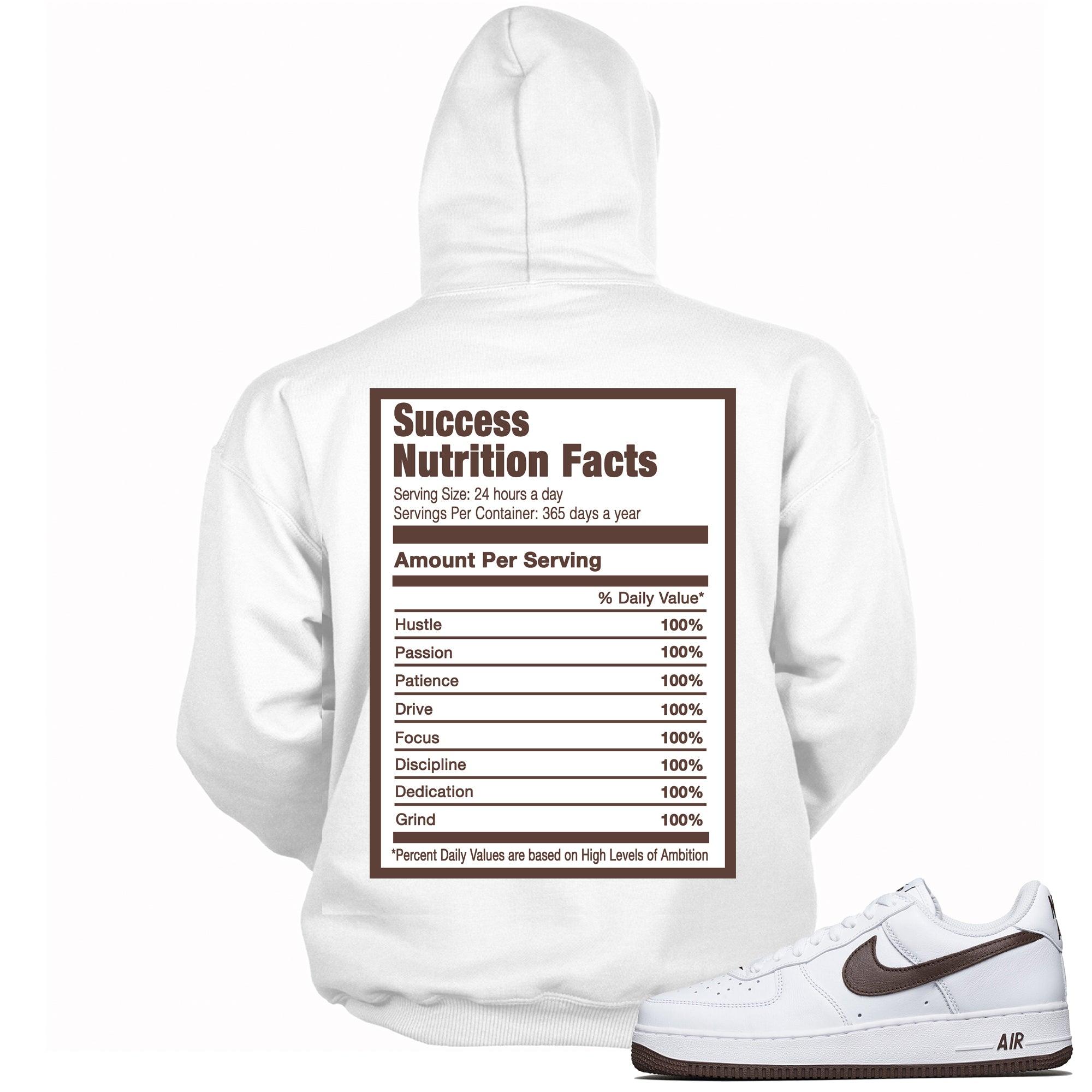 Success Nutrition Hoodie Nike Air Force 1 Low White Chocolate photo 