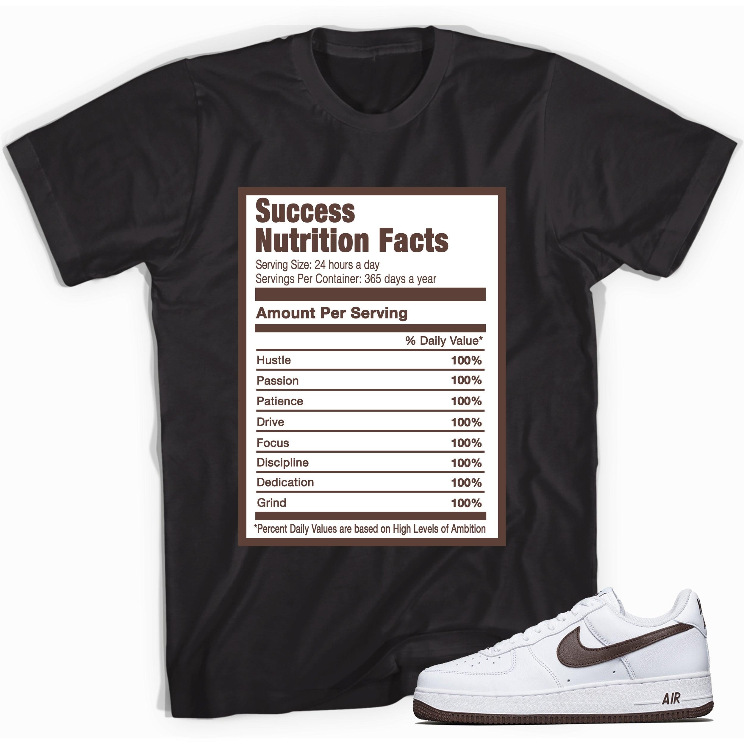 Success Nutrition Shirt Nike Air Force 1 Low White Chocolate photo