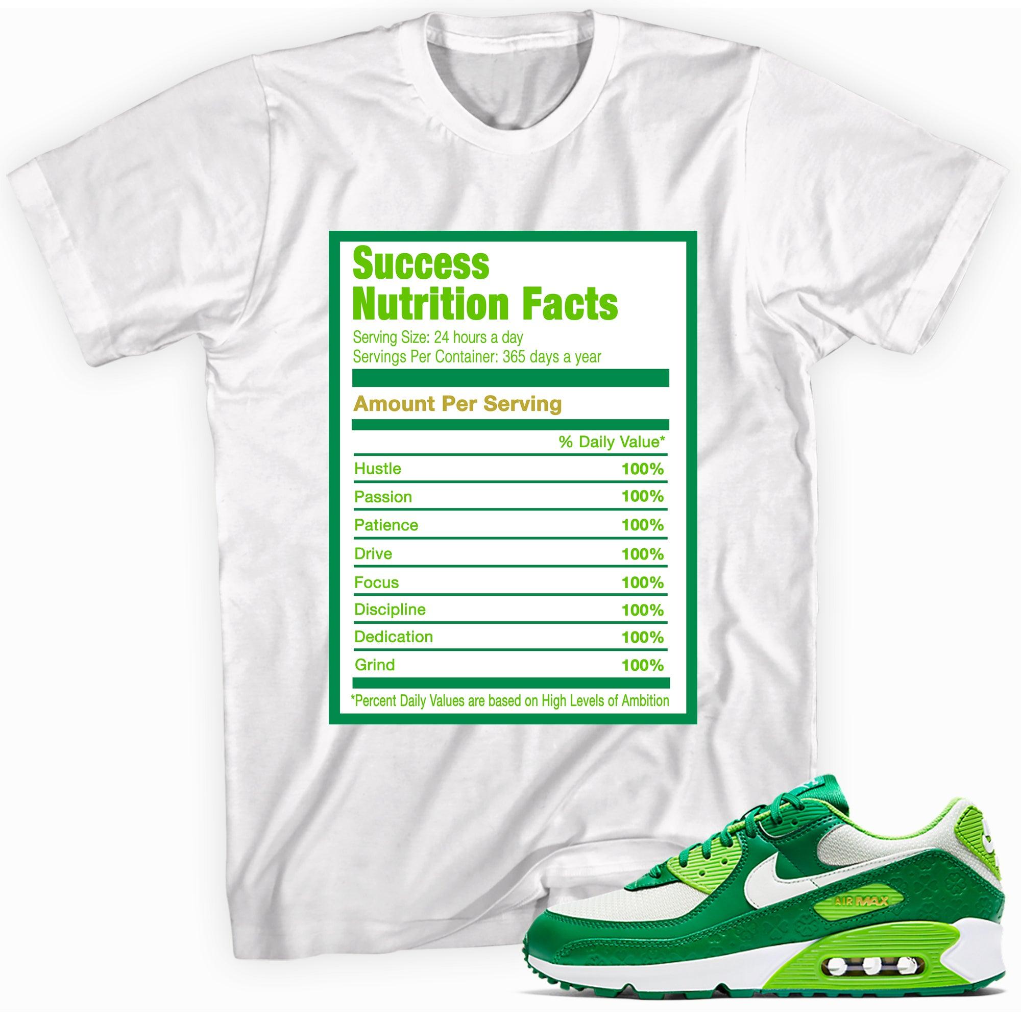 Success Nutrition Facts Nike Air Max 90 St Patricks Day photo