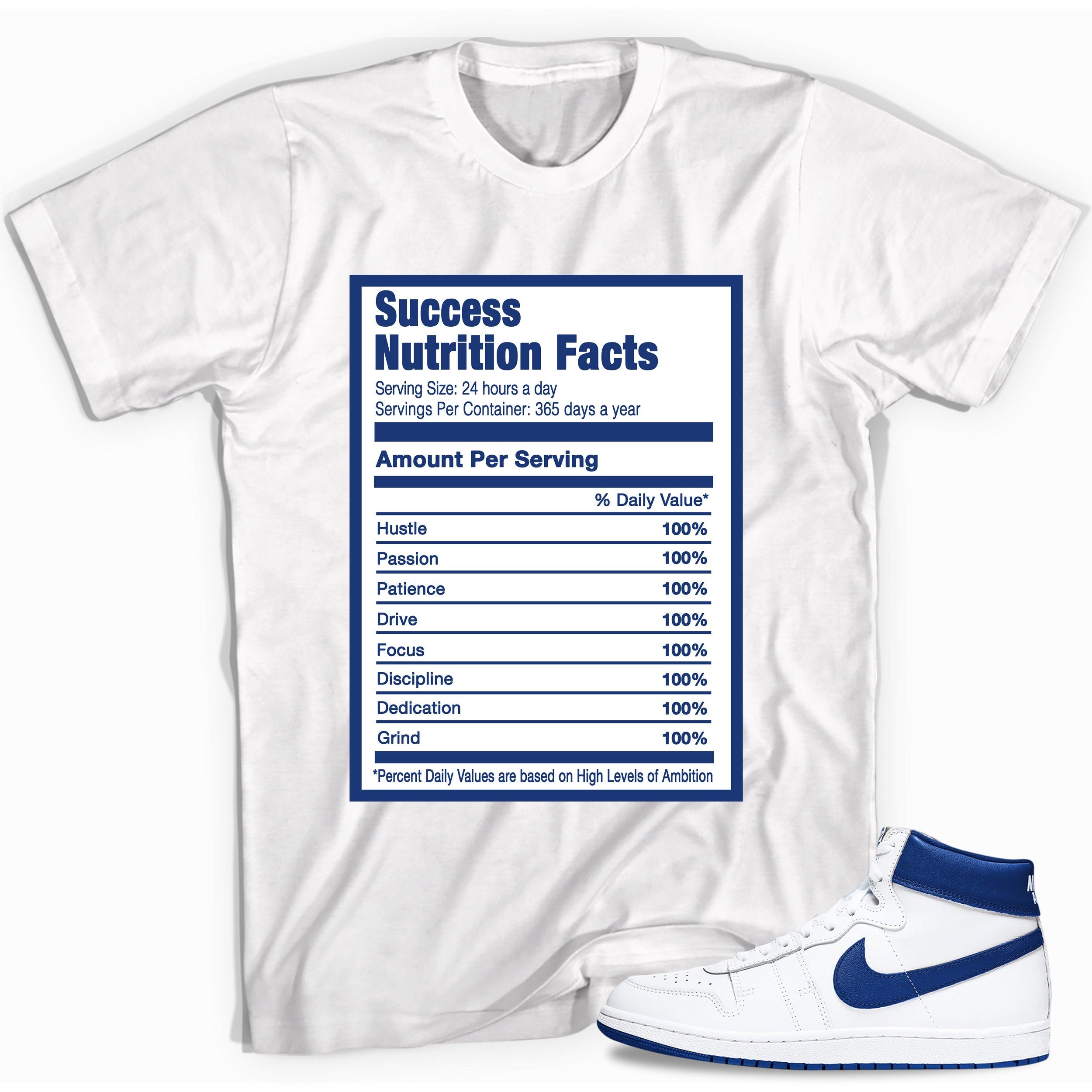 Success Nutrition Sneaker Tee Nike Air Ship A Ma Maniére Game Royal photo