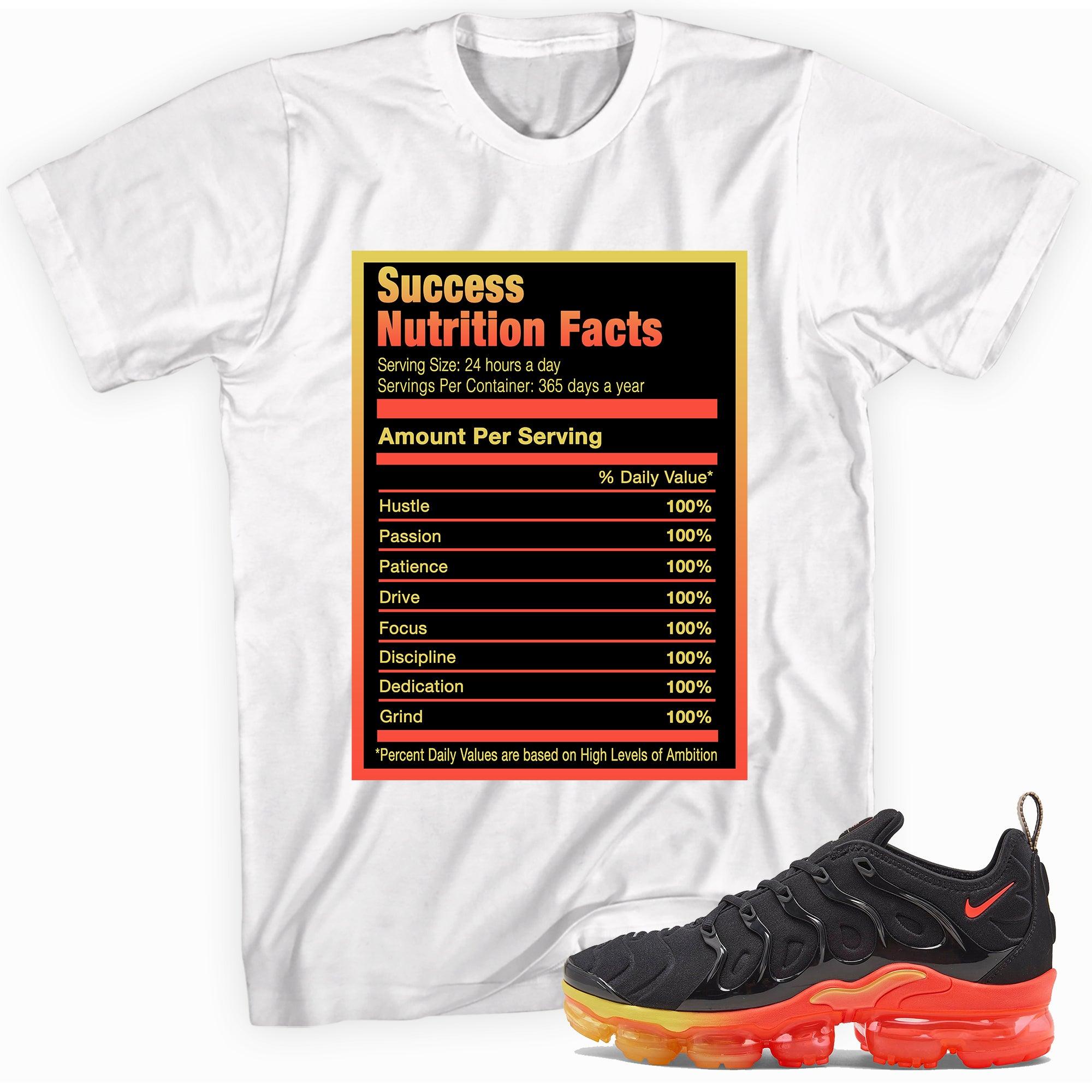 Success Nutrition Facts Shirt VaporMax Plus Fresh photo