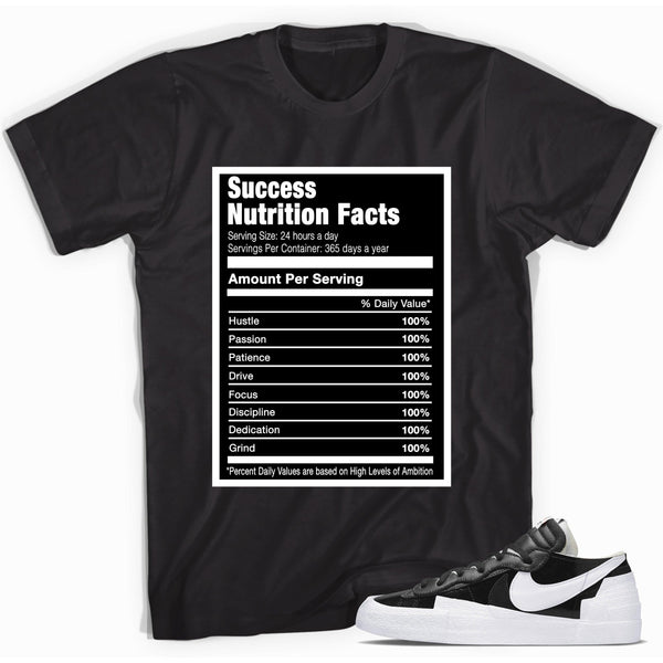 Success Nutrition Shirt Nike Blazer Low Sacai Black Patent Leather photo