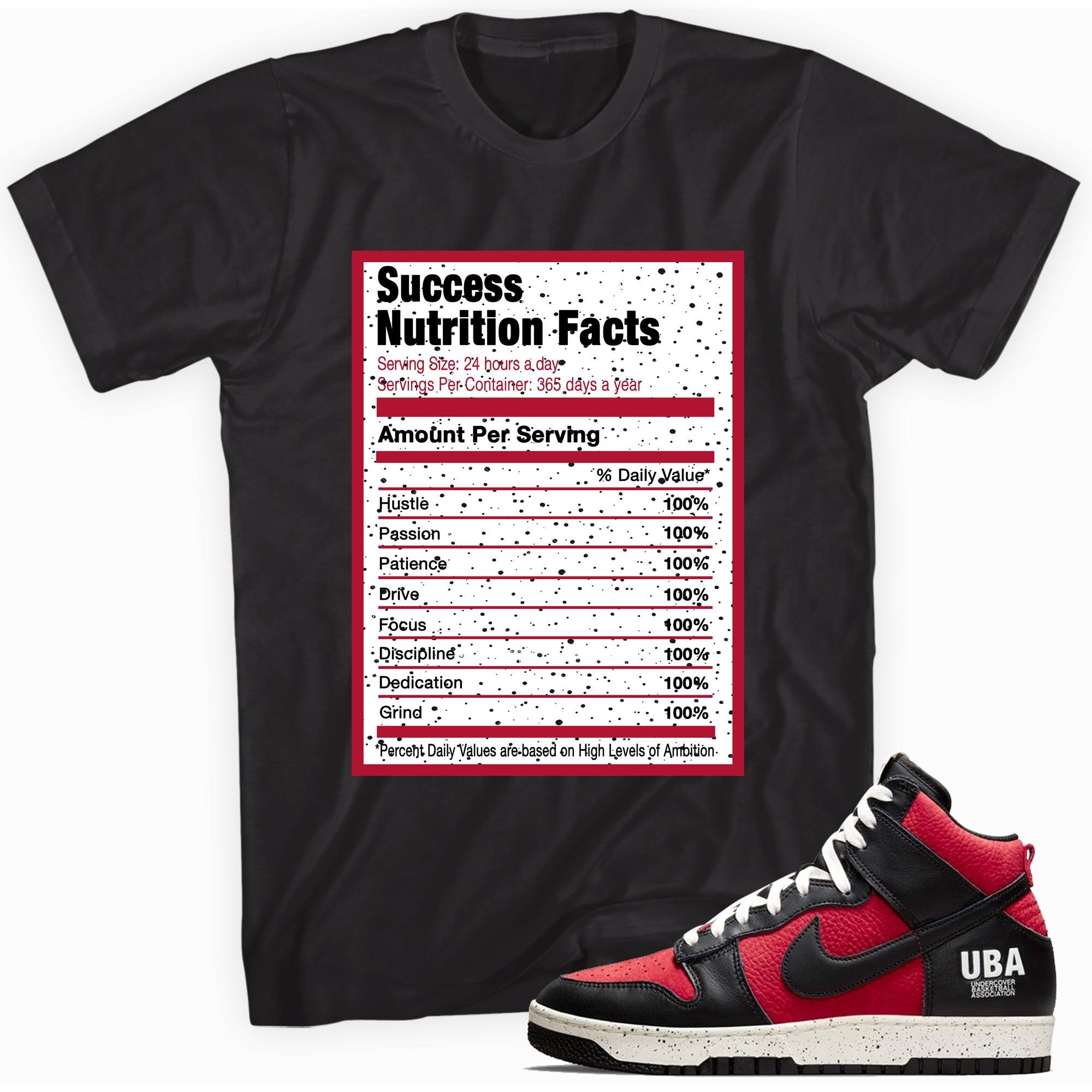 Success Nutrition Shirt Nike Dunk High 1985 Undercover UBA photo