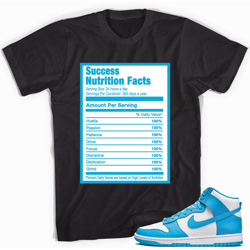 Success Nutrition Shirt Nike Dunk High Retro Laser Blue photo