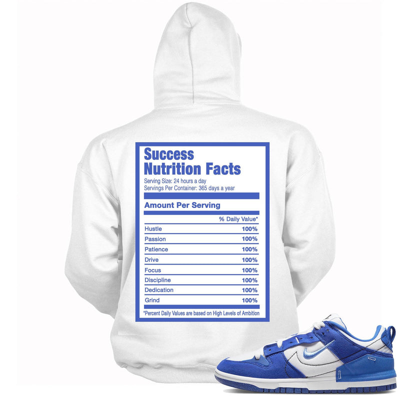Success Nutrition Hoodie Nike Dunk Low Disrupt 2 Hyper Royal photo
