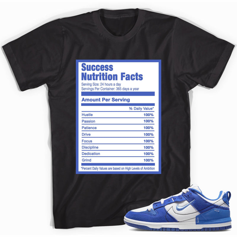 Success Nutrition Shirt Nike Dunk Low Disrupt 2 Hyper Royal photo