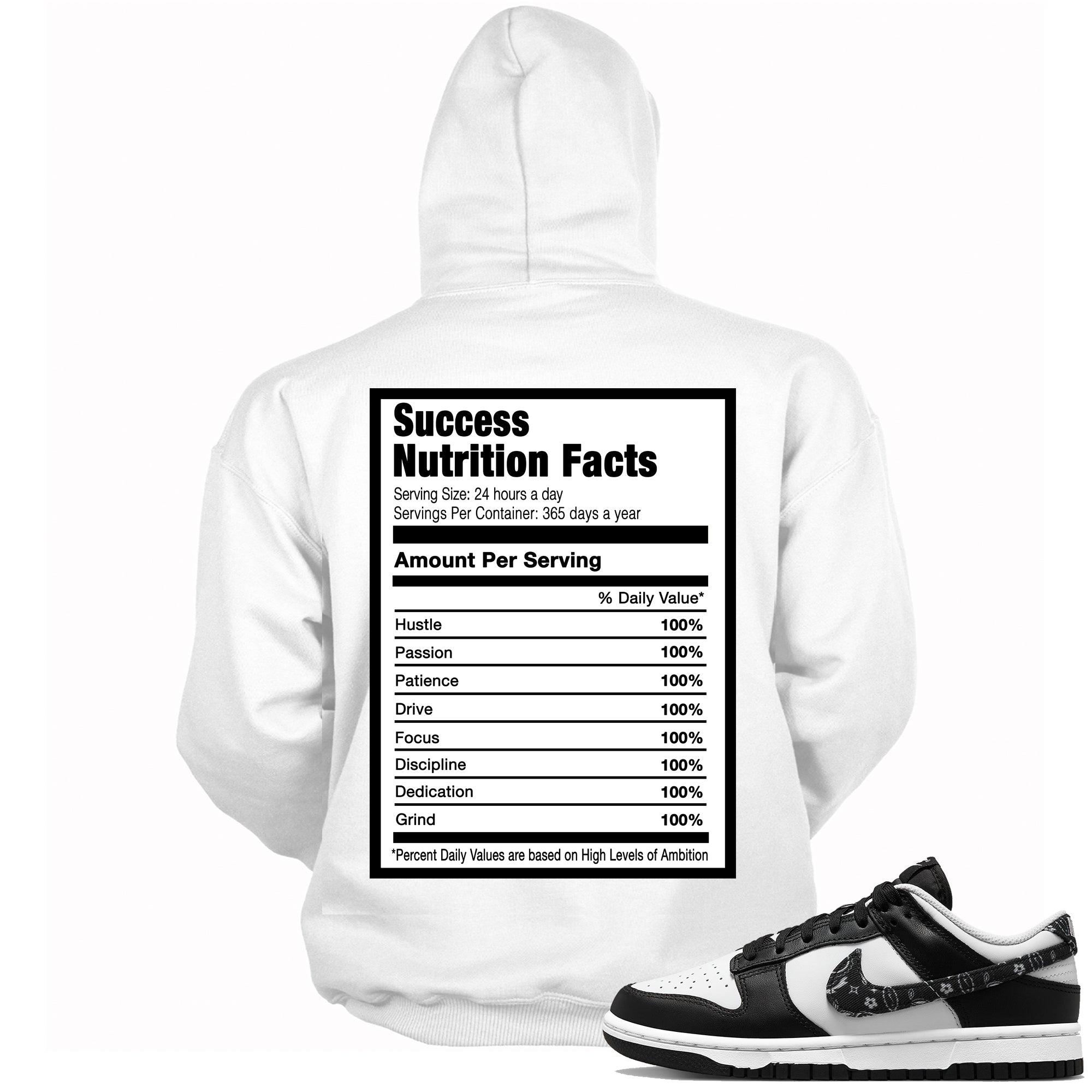 Success Nutrition Sweatshirt Nike Dunk Low Essential Black Paisley photo