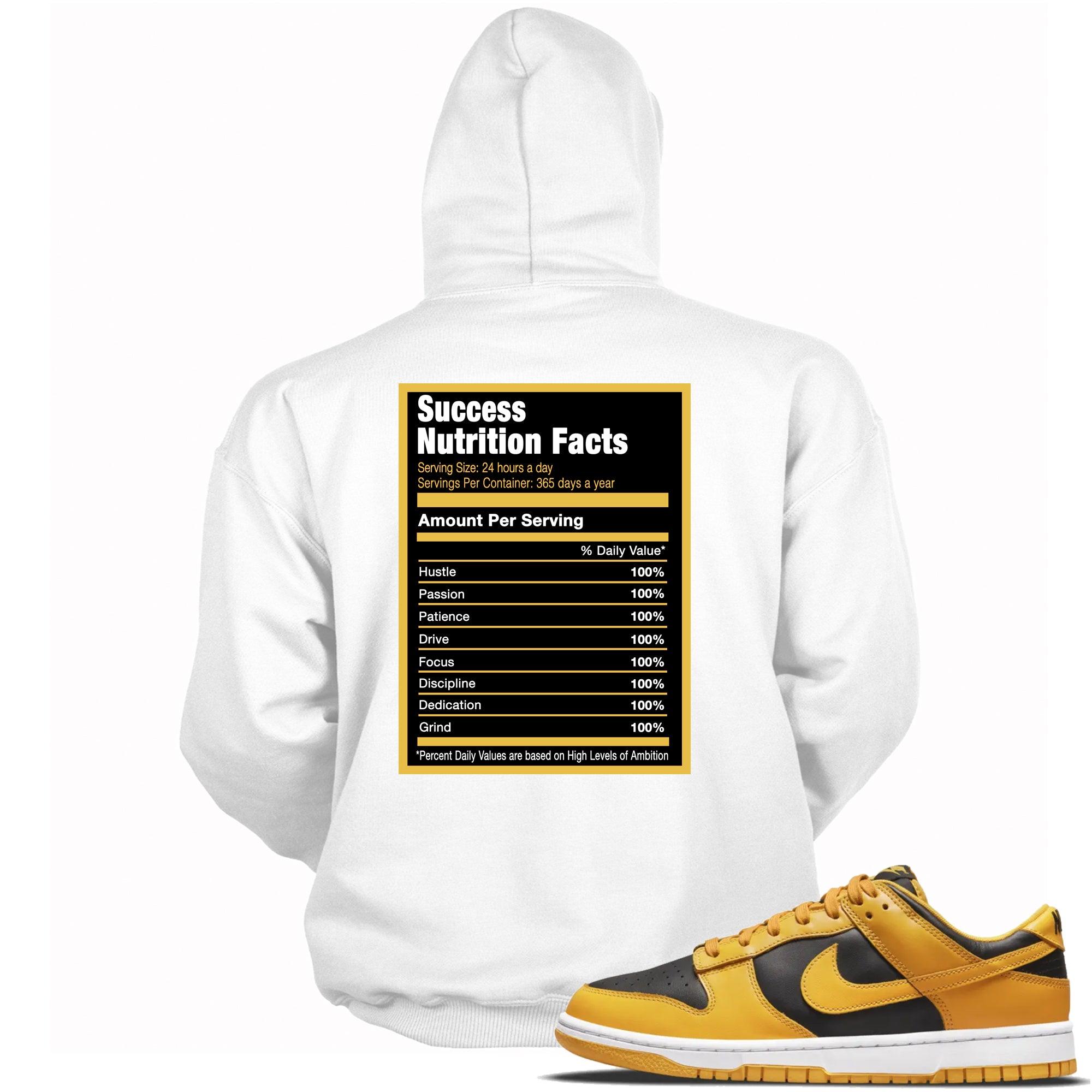 Success Nutrition Hoodie Nike Dunk Low Goldenrod photo