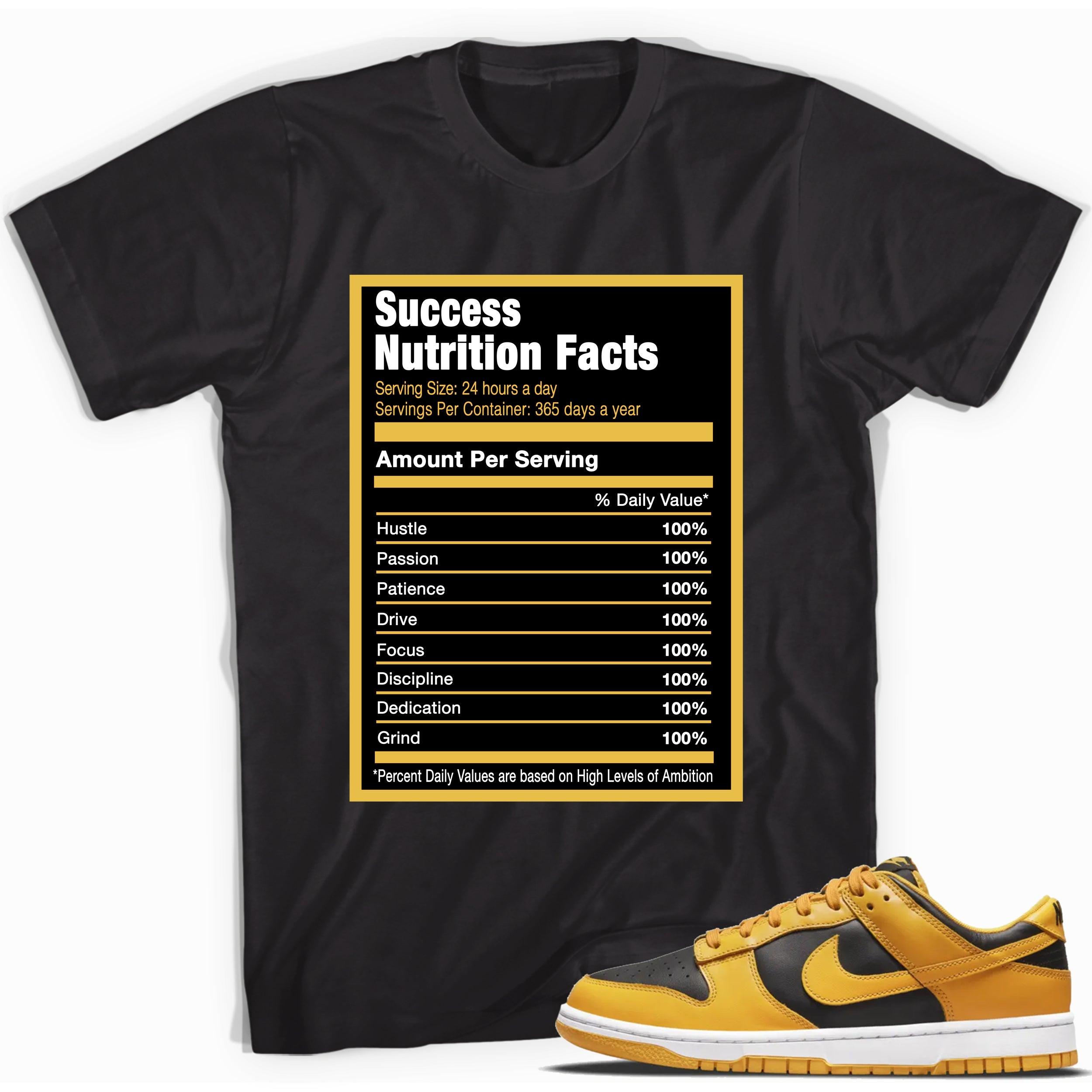 Success Nutrition Shirt Nike Dunk Low Goldenrod photo