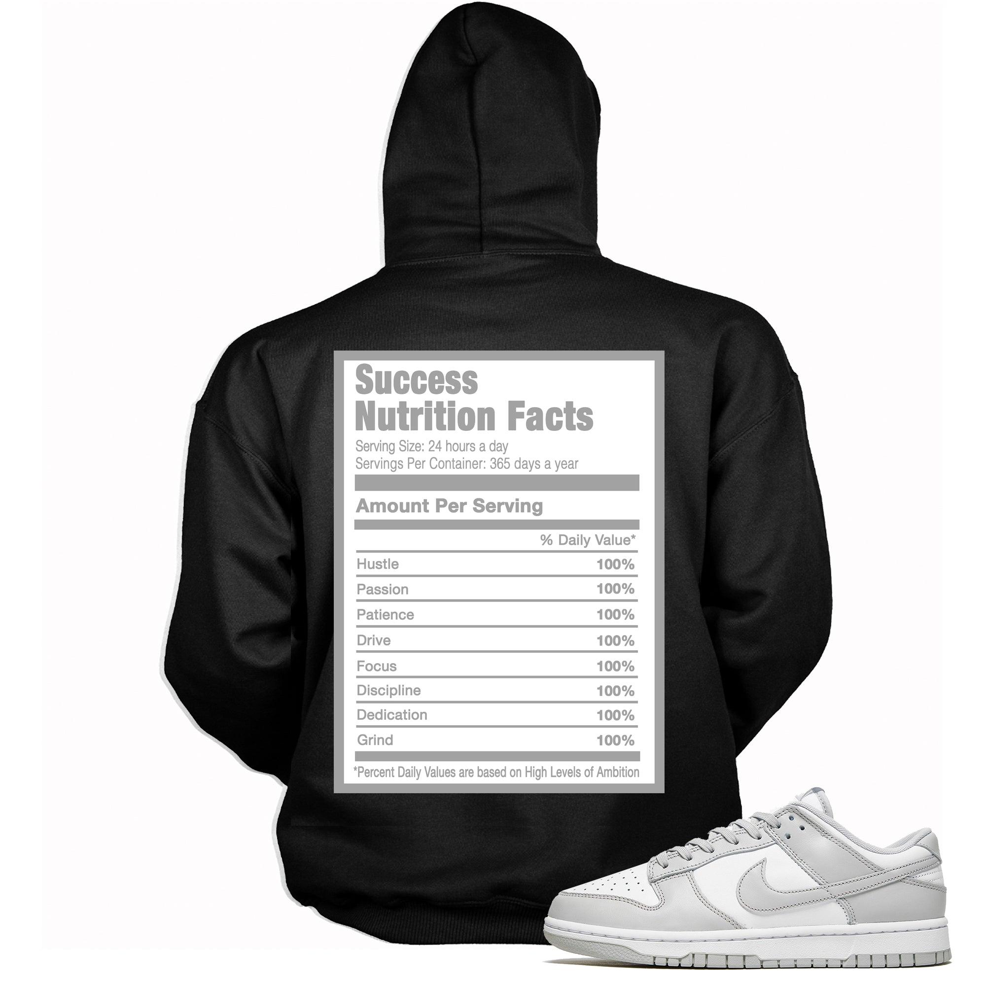 Success Nutrition Sneaker Sweatshirt Nike Dunk Low Grey Fog photo