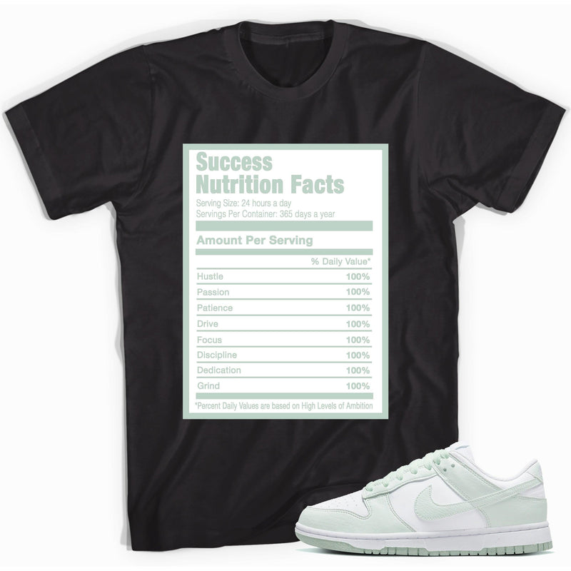 Success Nutrition Shirt Nike Dunk Low Next Nature White Mint photo