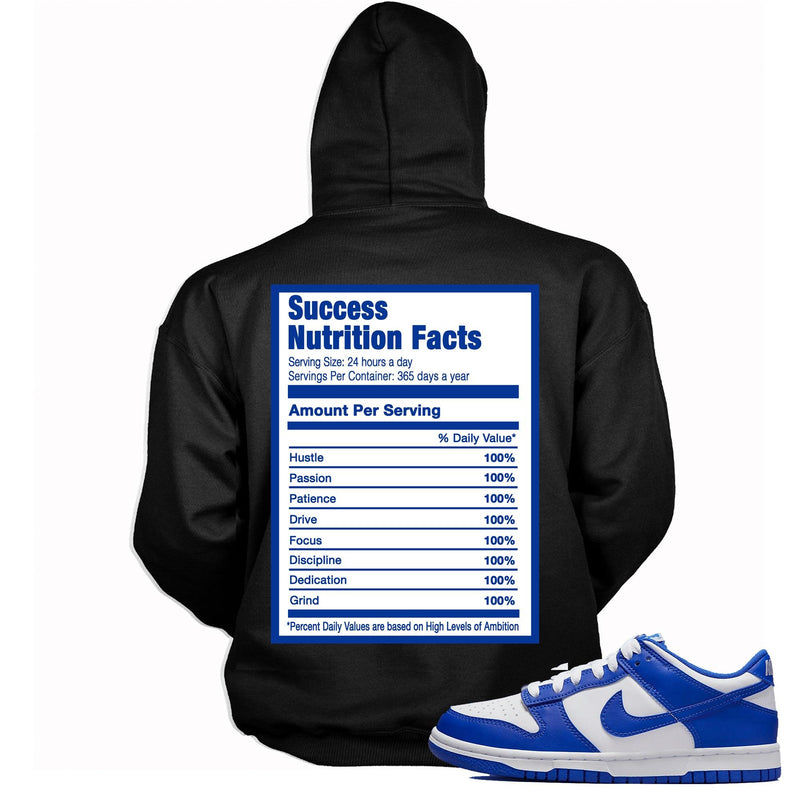 Success Nutrition Sneaker Sweatshirt Nike Dunk Low Racer Blue photo