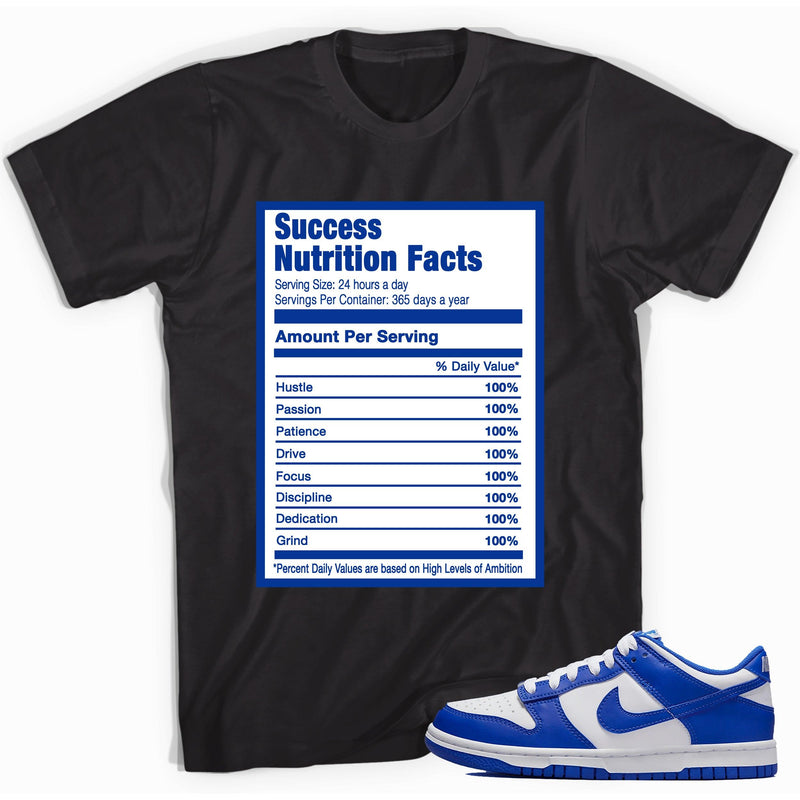 Success Nutrition Shirt Nike Dunk Low Racer Blue photo