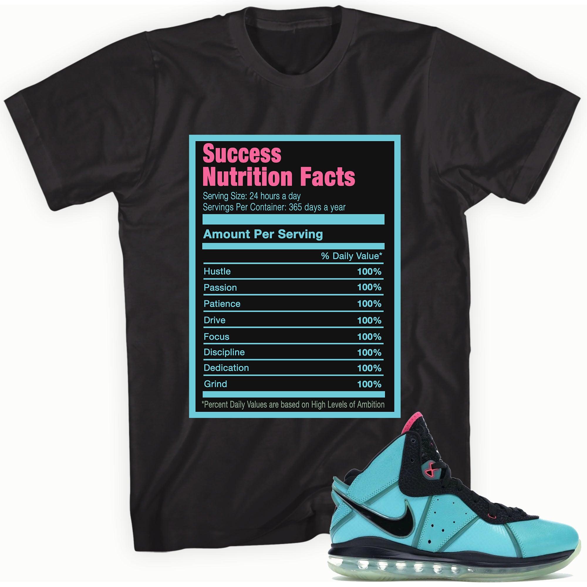 Success Nutrition Shirt Nike LeBron 8 South Beach photo
