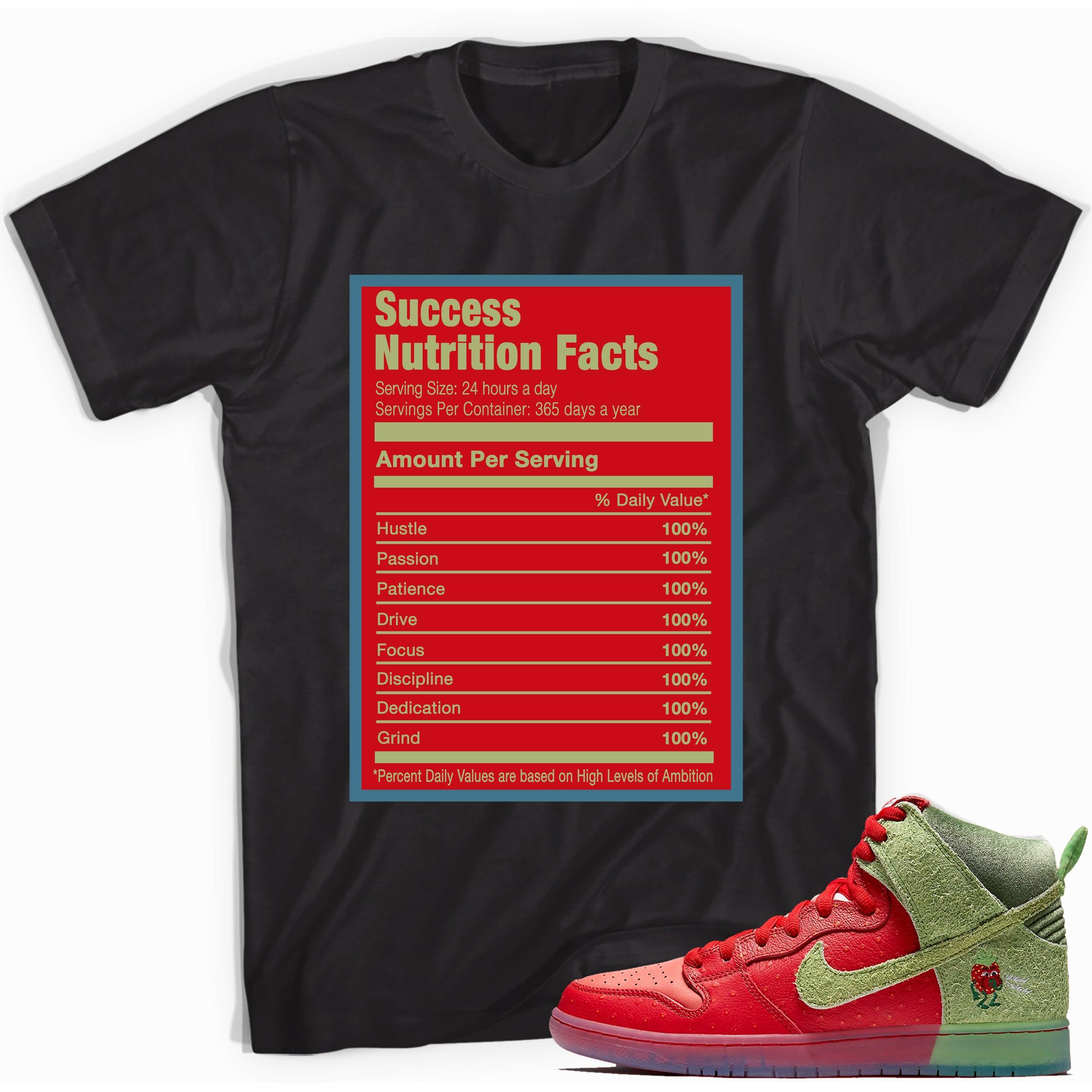 Success Nutrition Shirt Nike SB Dunk High Strawberry Cough photo