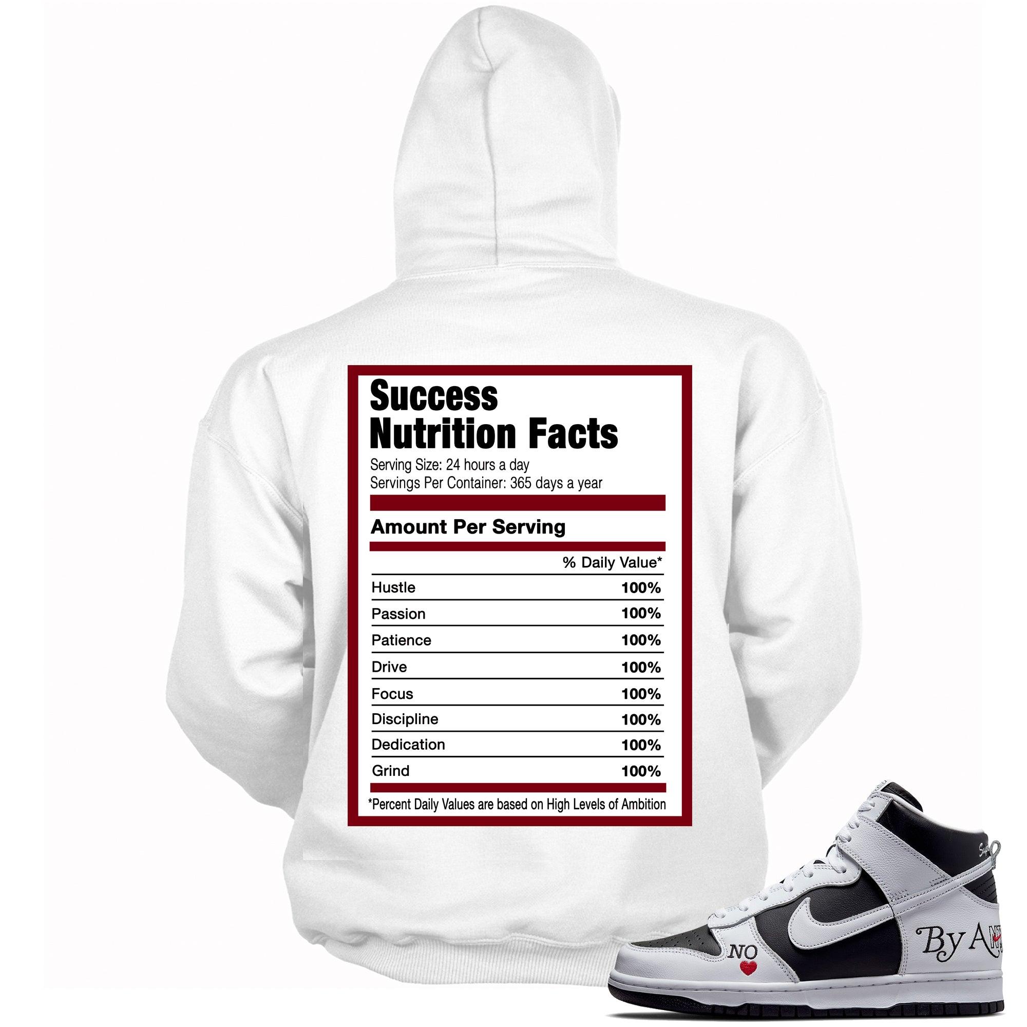 Success Nutrition Hoodie Nike SB Dunk High Supreme By Any Means Black photo
