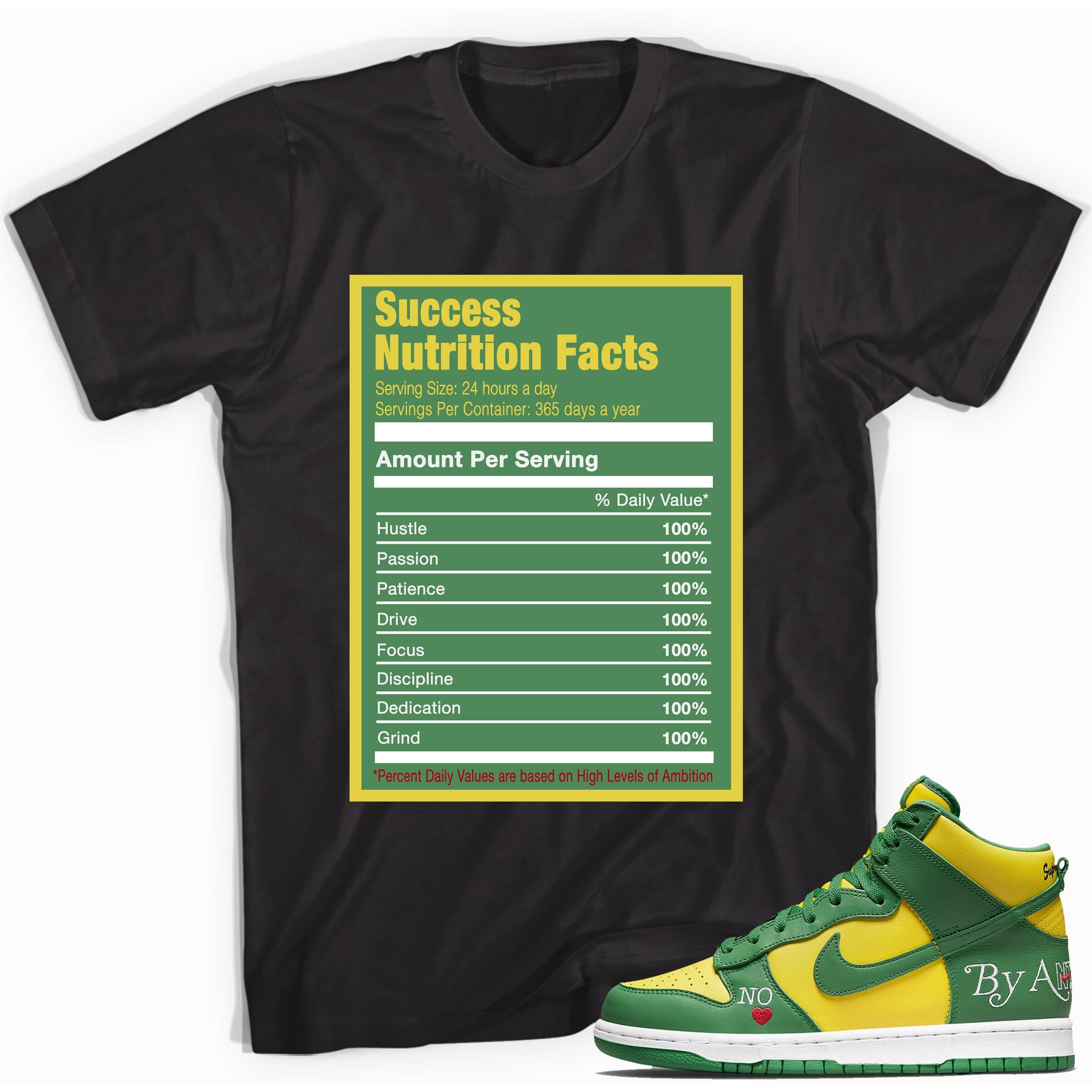 Success Nutrition Shirt Nike SB Dunk High Supreme By Any Means Brazil photo