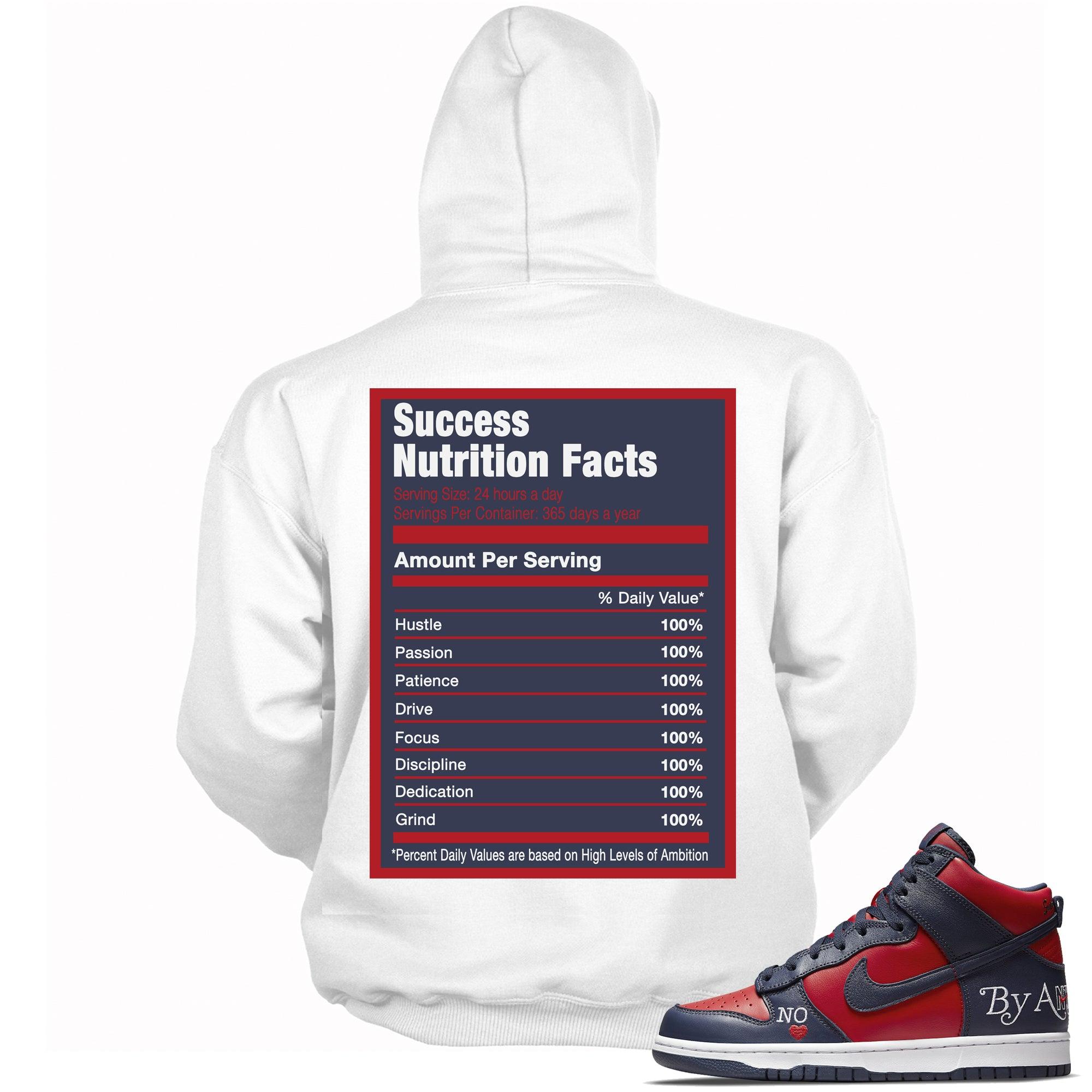 Success Nutrition Hoodie Nike SB Dunk High Supreme By Any Means Navy photo