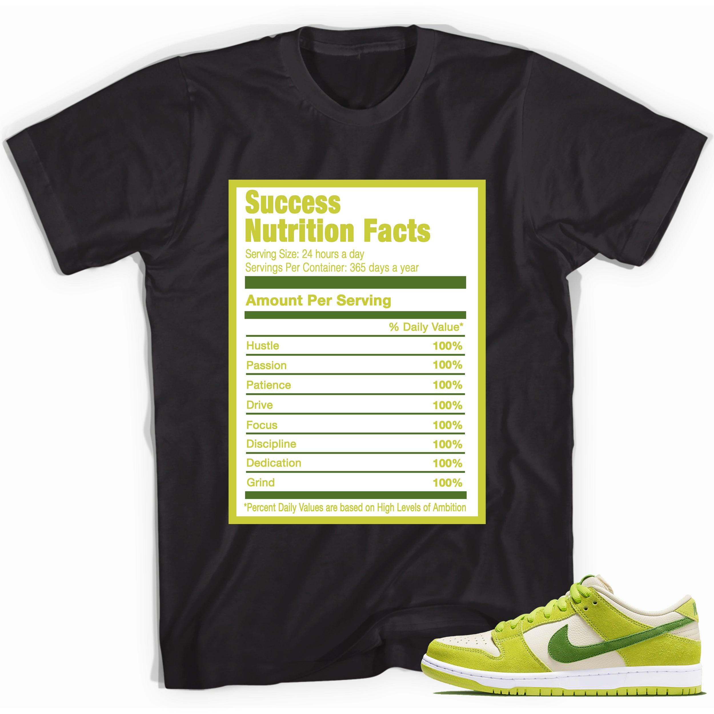 Success Nutrition Shirt Nike SB Dunk Low Green Apple photo