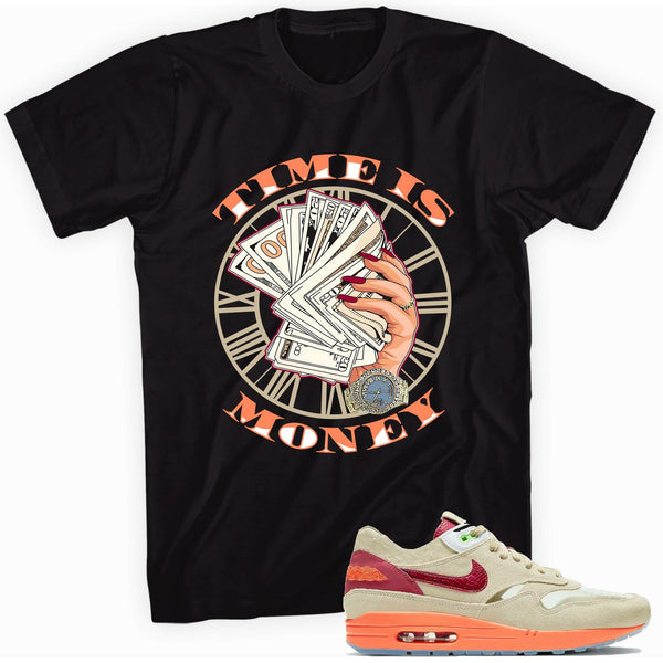 Time Is Money Sneaker Tee Nike Air Max 1 Clot Kiss of Death photo 
