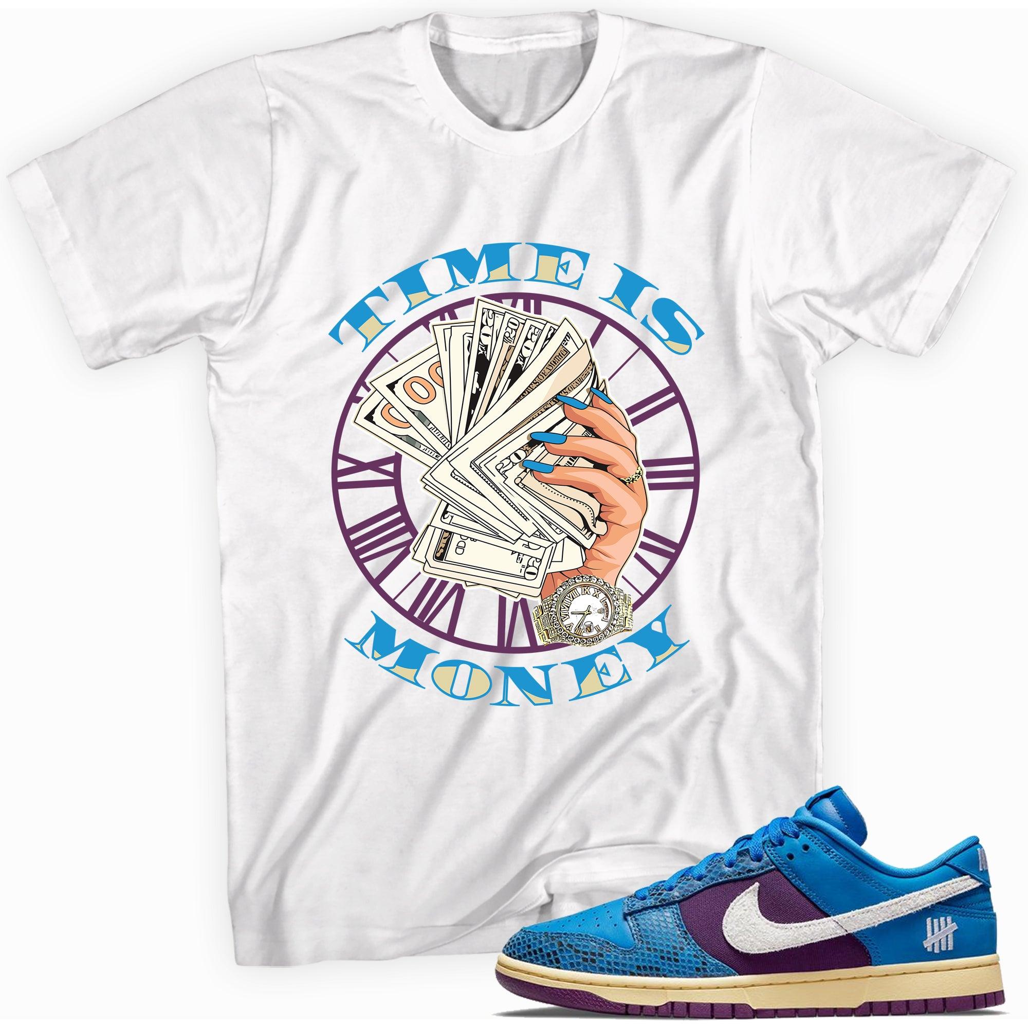 Time Is Money Shirt Nike Dunk Low Undefeated 5 On It Dunk vs AF1 photo