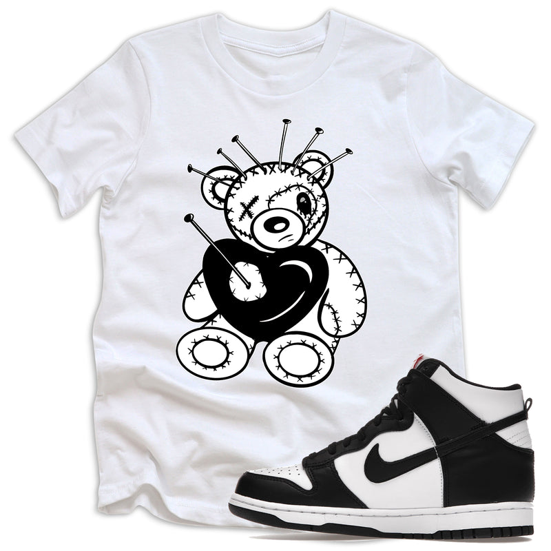 kids Voodoo Teddy Shirt Nike Dunks High Panda photo