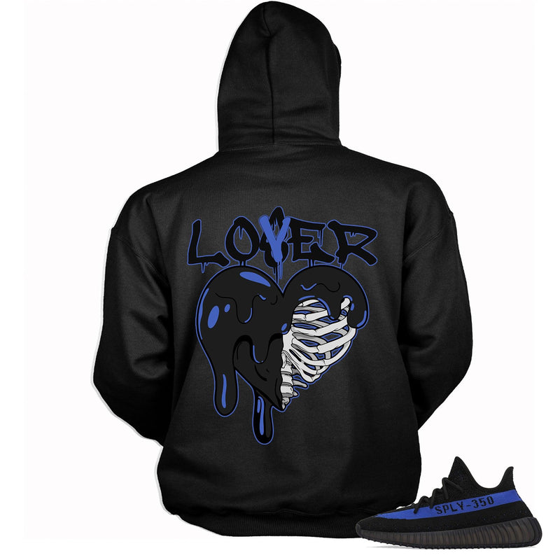 Lover Hoodie Yeezy Boost 350 V2 Dazzling Blue photo