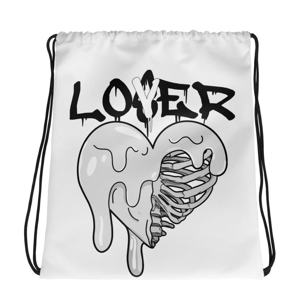 Lover Loser Drawstring Bag Nike Blazer Low Sacai Black Patent Leather photo