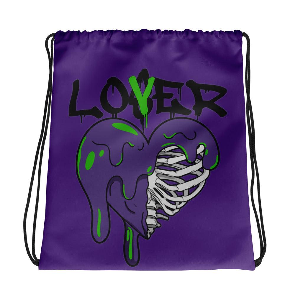 Lover Drawstring Bag Jordan 13s Court Purple photo