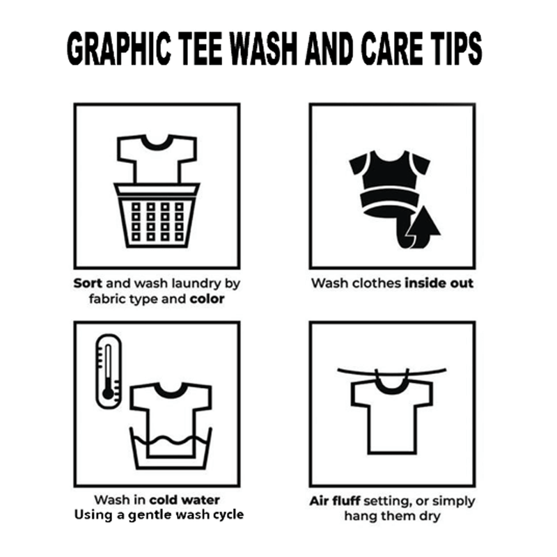 Racked Up Shirt care tips photo