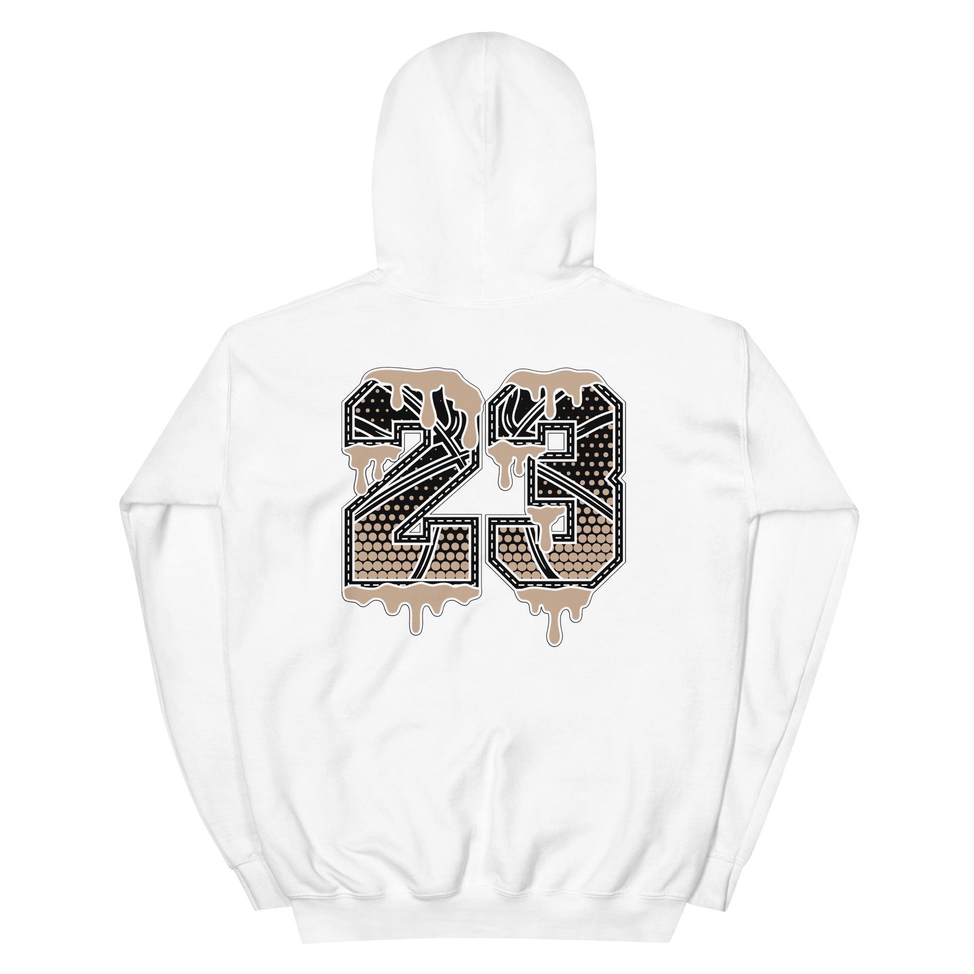 White 23 Ball Hoodie AJ 1 Low Desert photo