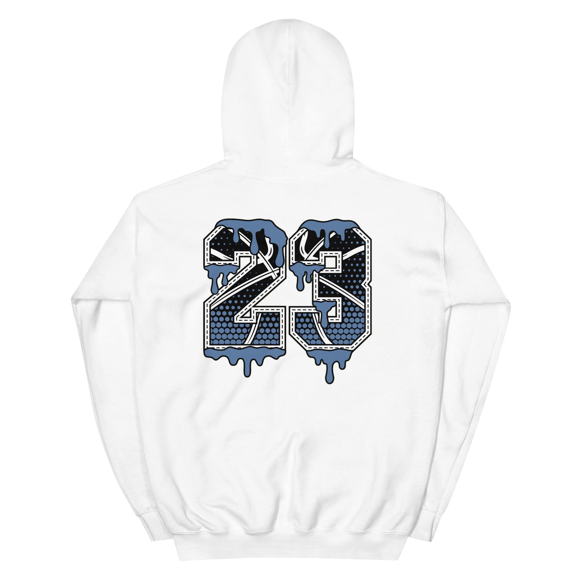 White 23 Ball Hoodie AJ 1 Retro Low OG Mystic Navy photo