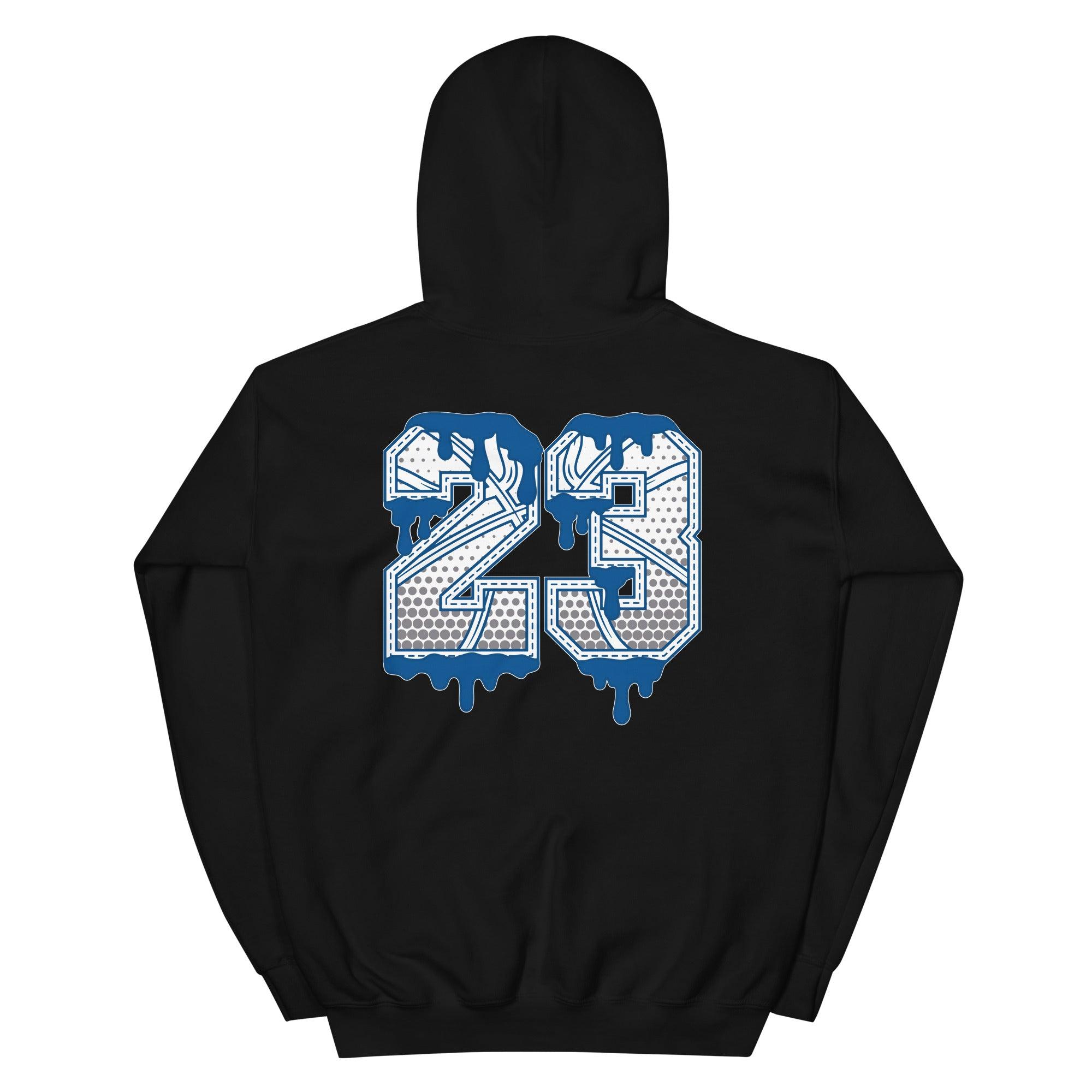 Black 23 Ball Hoodie AJ 1 Low True Blue photo