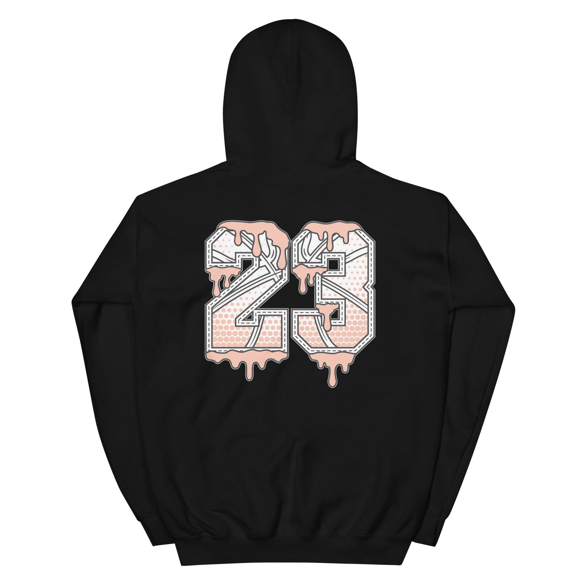 Black 23 Ball Hoodie AJ 1 Mid Arctic Orange photo