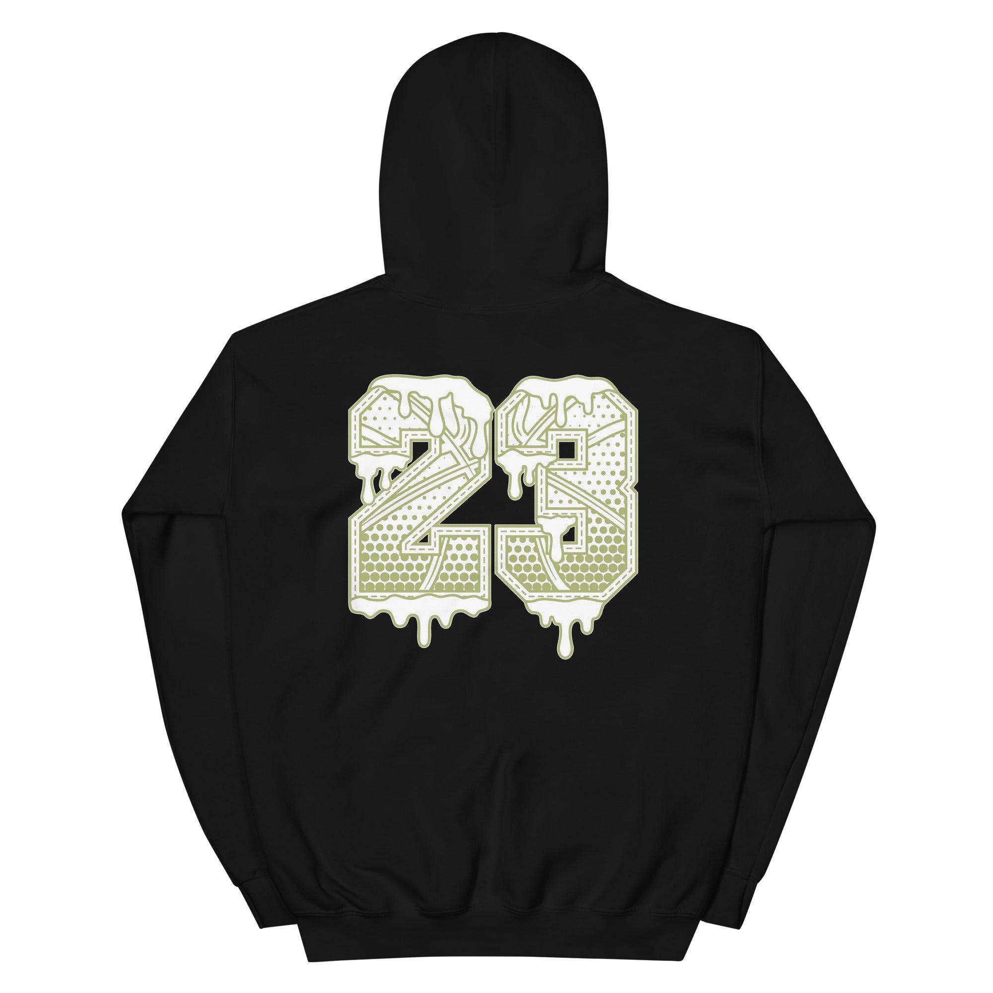 Black 23 Ball Hoodie AJ 1 Mid Green Python photo