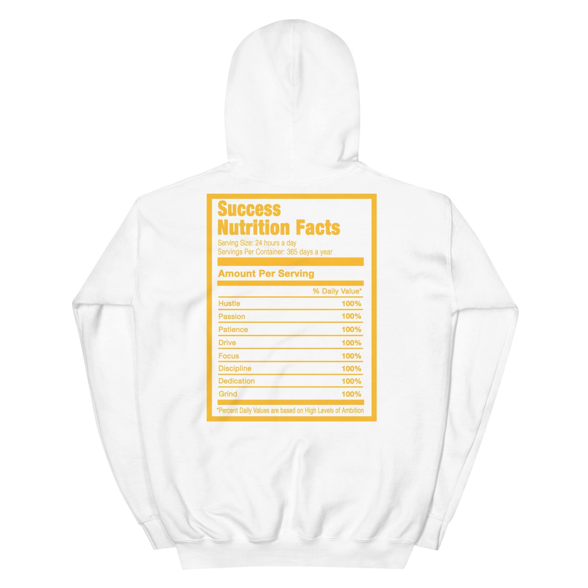 Success Nutrition Sneaker Sweatshirt AJ 1 Mid White University Gold photo