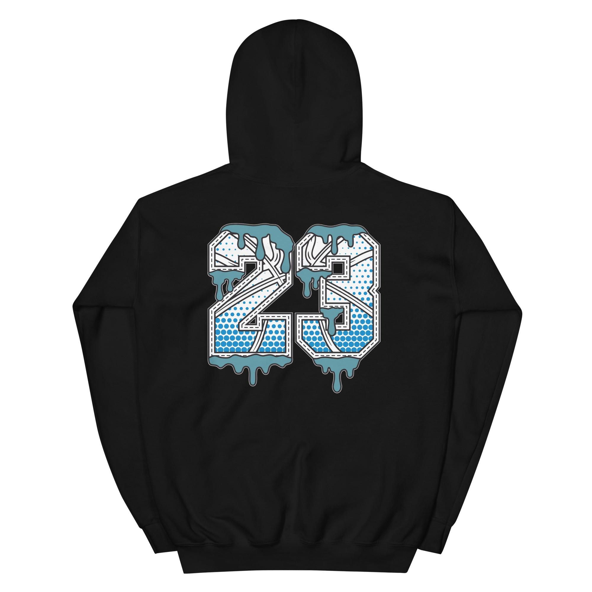 Black 23 Ball Hoodie AJ 11 Retro Low Legend Blue photo