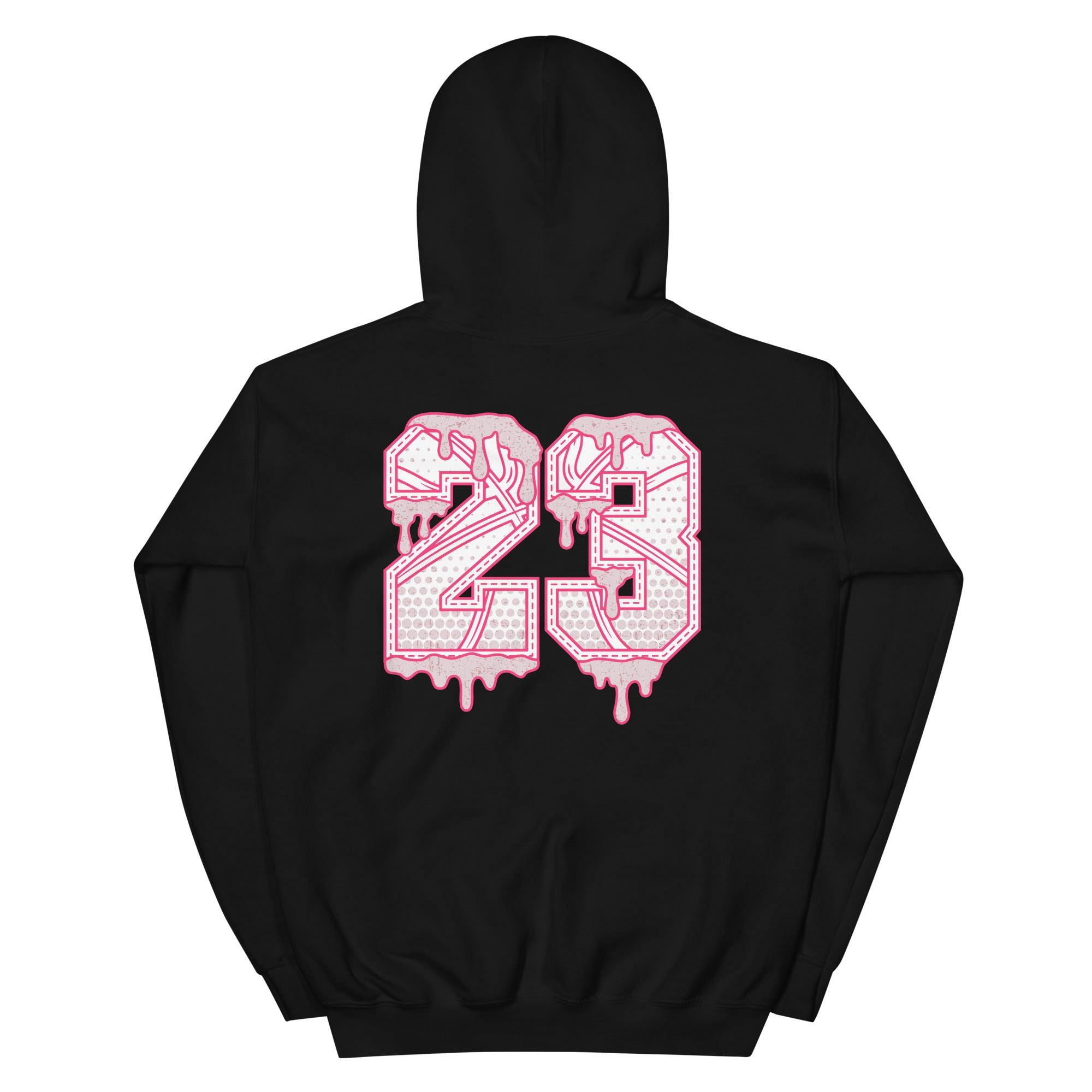 Black 23 Ball Hoodie AJ 12 Retro Arctic Punch Hyper Pink photo