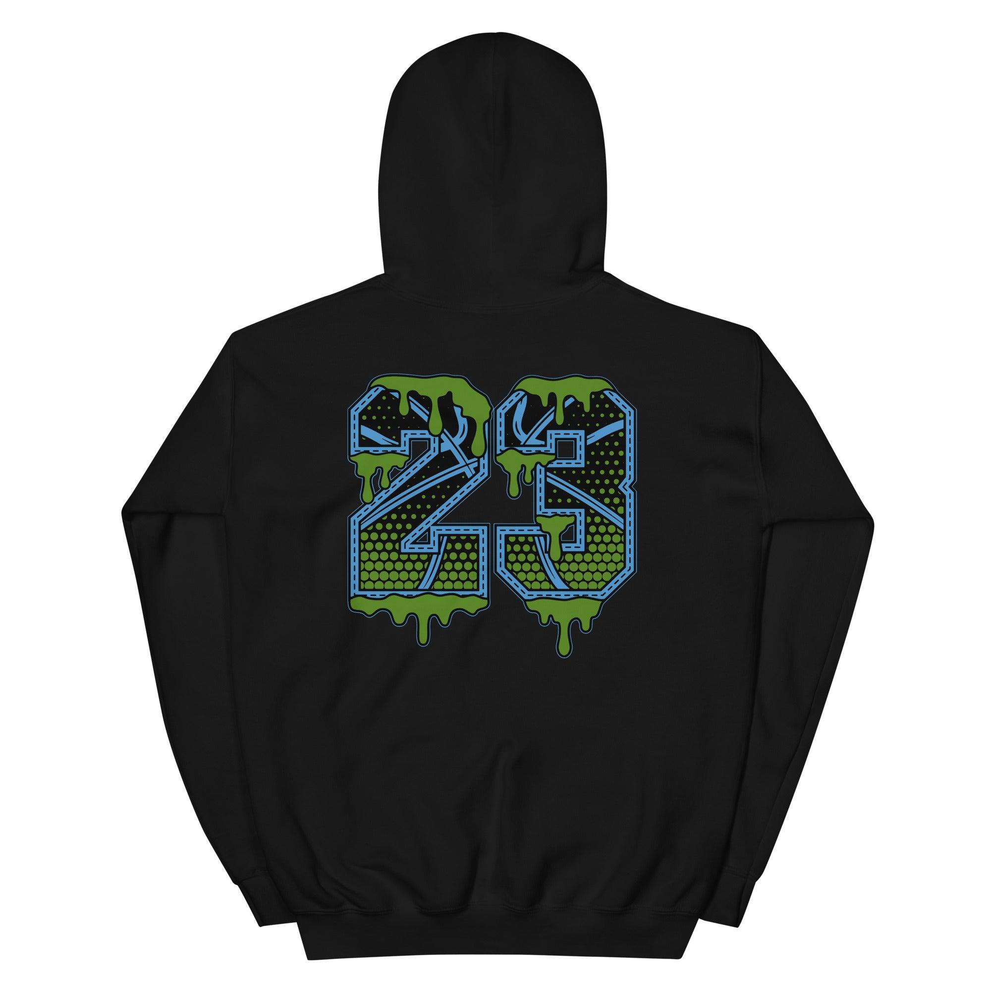 Number 23 Ball Hoodie AJ 13 Retro Black University Blue photo