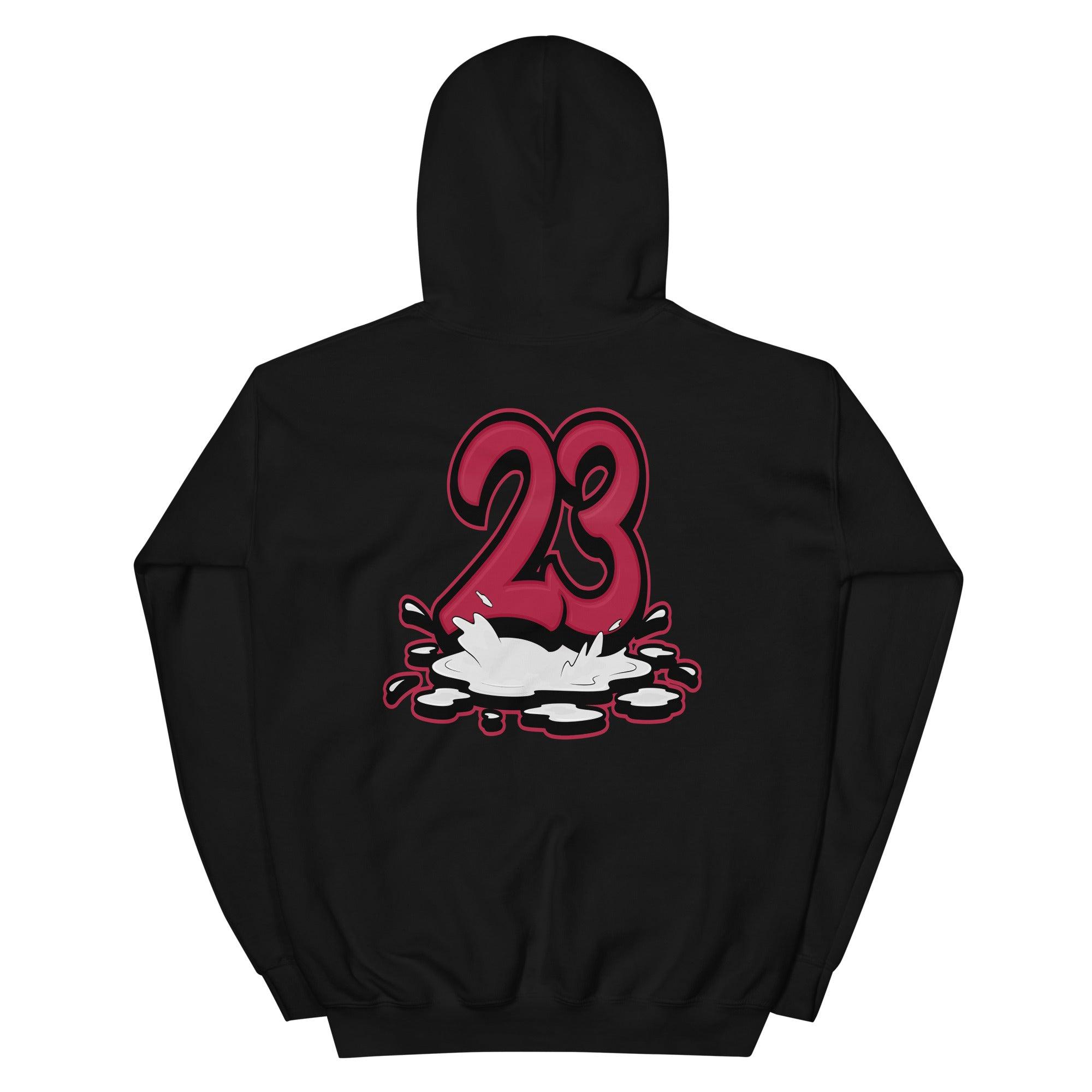 Black 23 Melting Hoodie AJ 13 Very Berry Low GS photo