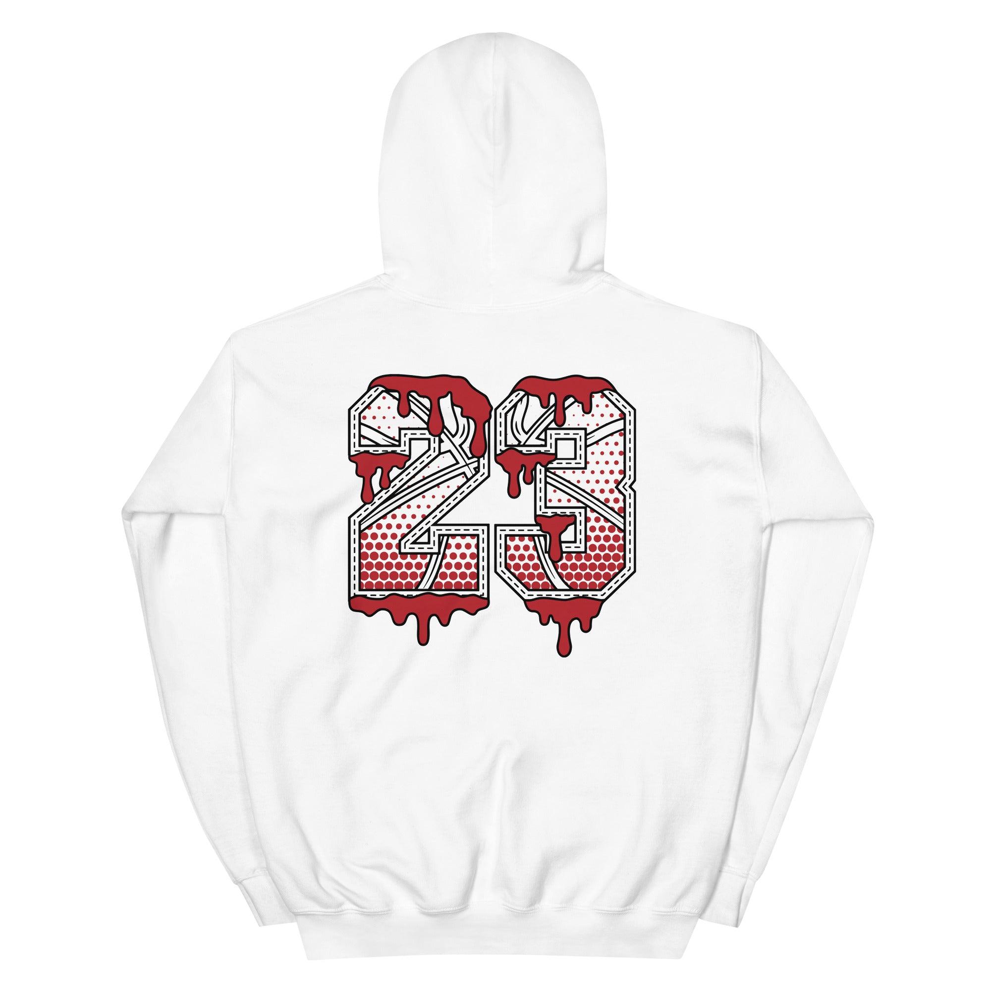 White 23 Ball Hoodie AJ 2 Retro OG Chicago photo