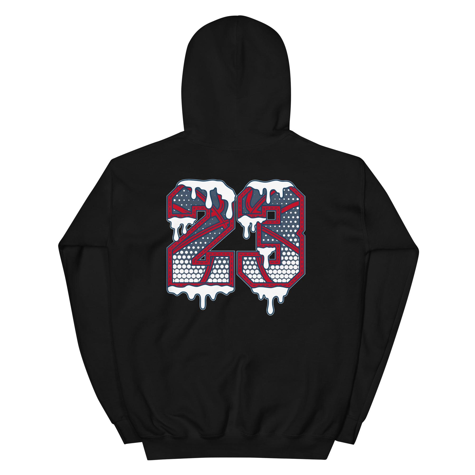 Black 23 Ball Hoodie AJ 4 Deep Ocean photo