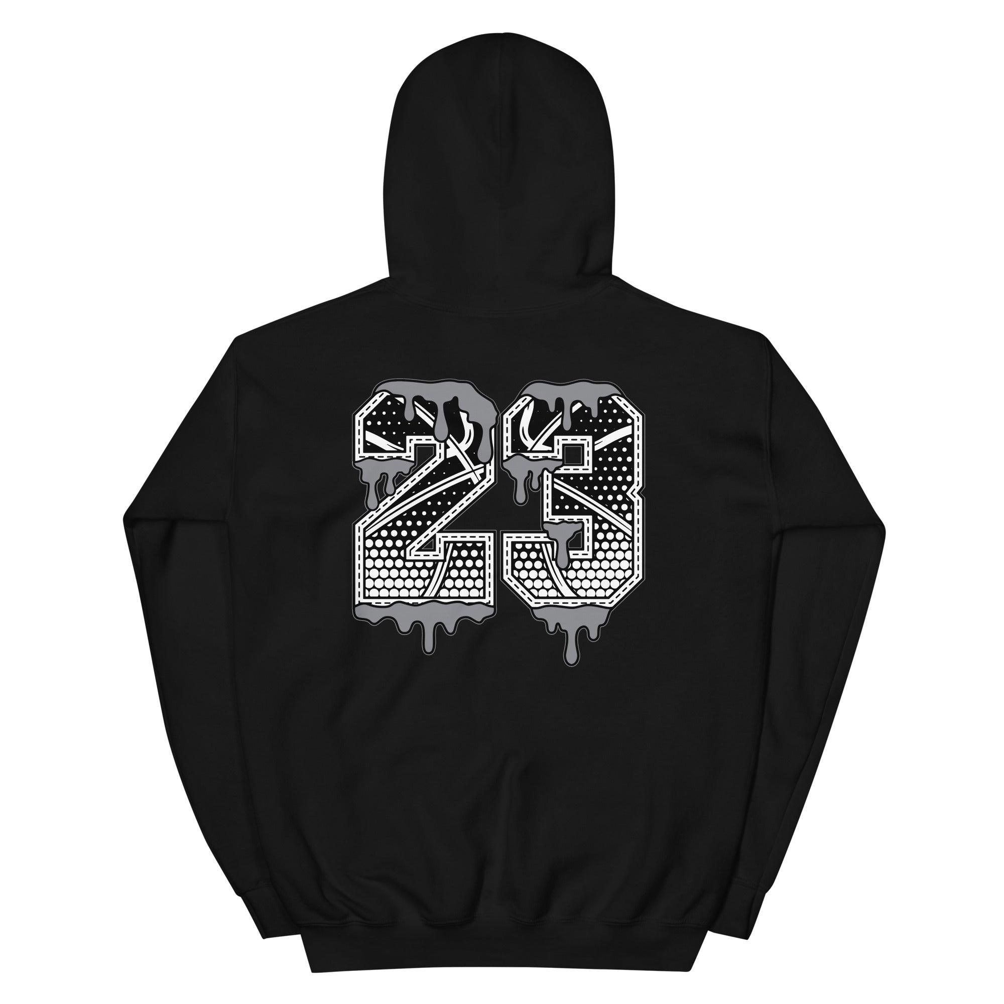 Number 23 Ball Hoodie AJ 4 Retro SE Black Canvas photo