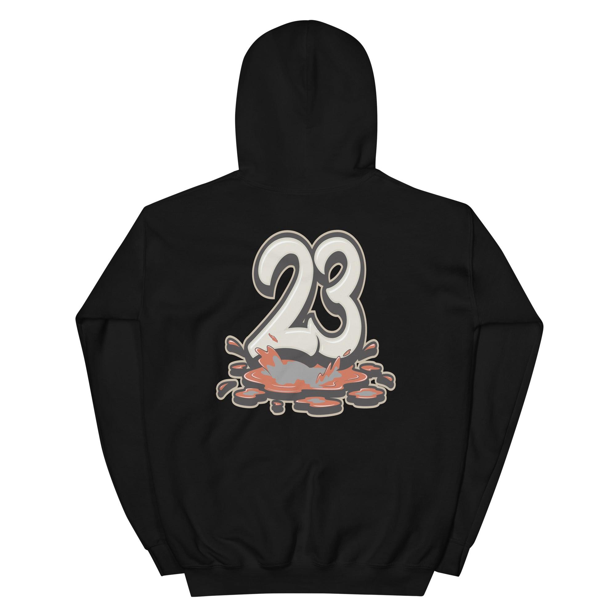 Black 23 Melting Hoodie AJ 5 Shattered Backboard photo