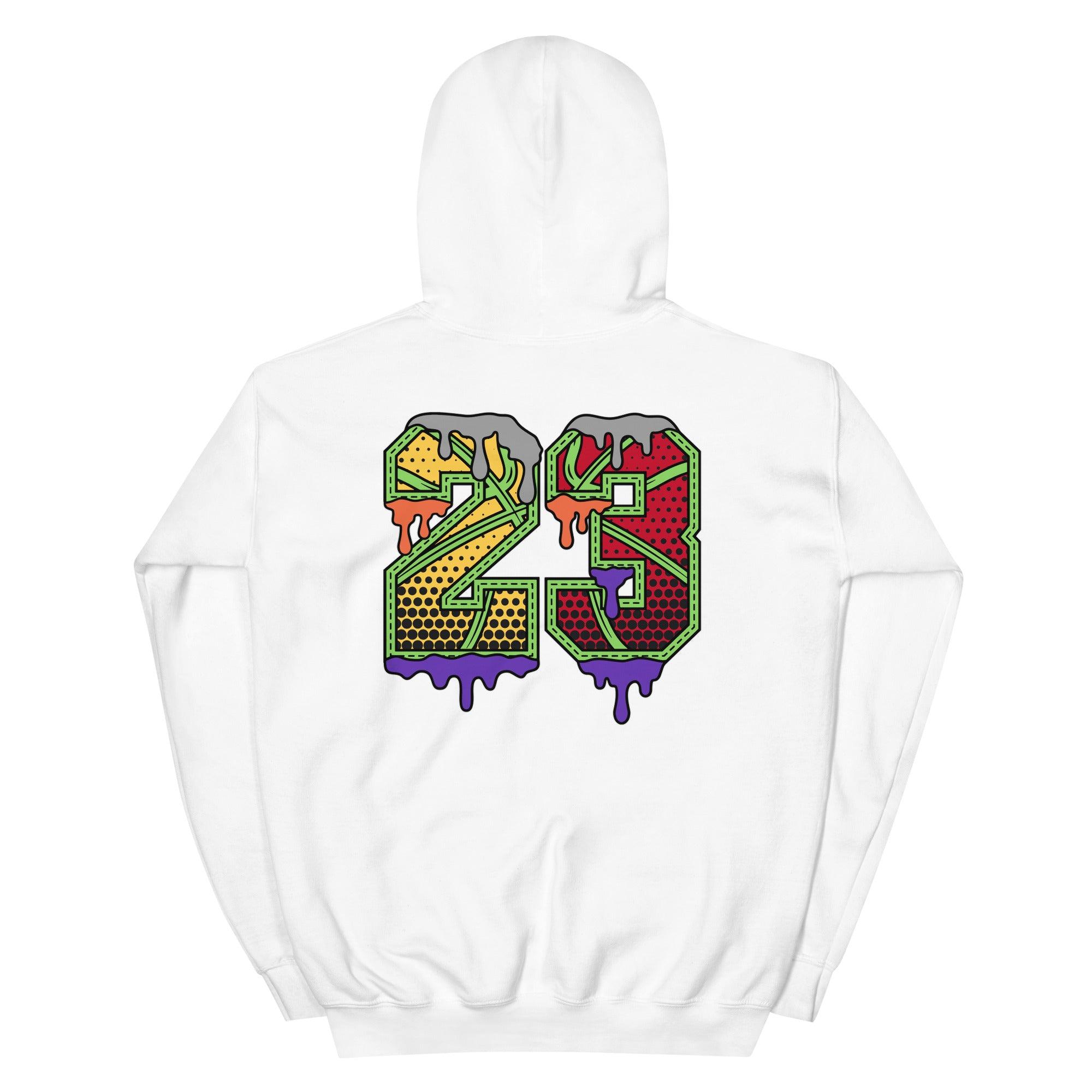 White 23 Ball Hoodie AJ 5 Retro SE What The photo